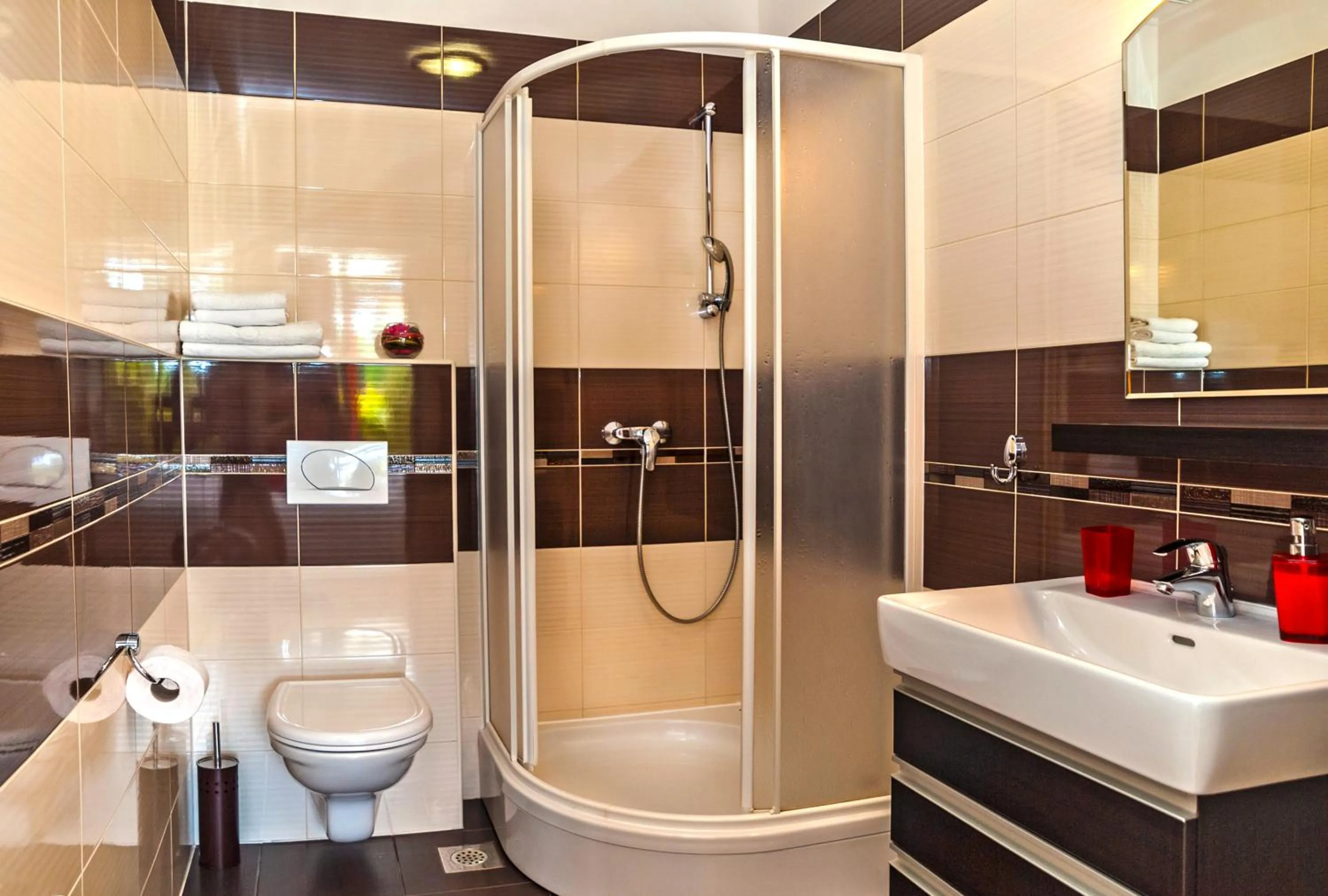 Shower in Apartment Lejo