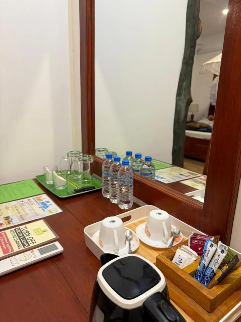 Food and drinks in The Nature Park Villa