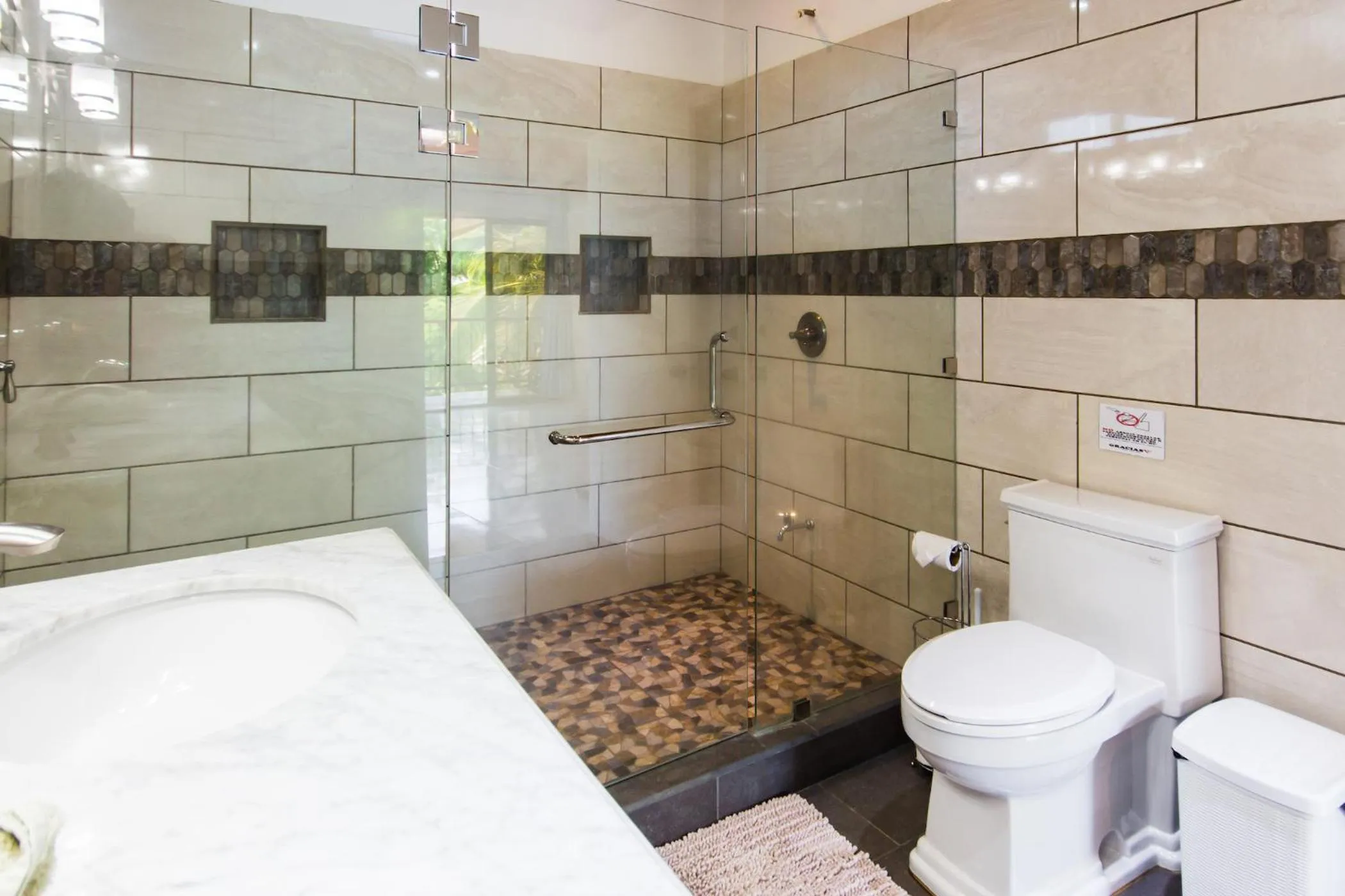 Bathroom in Hotel Cabinas el Tecal