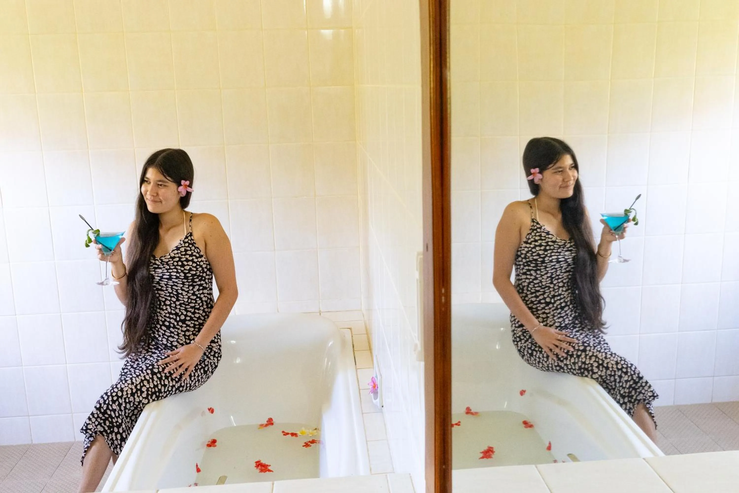 Shower in Ocean Villa Dive Resort - Tulamben