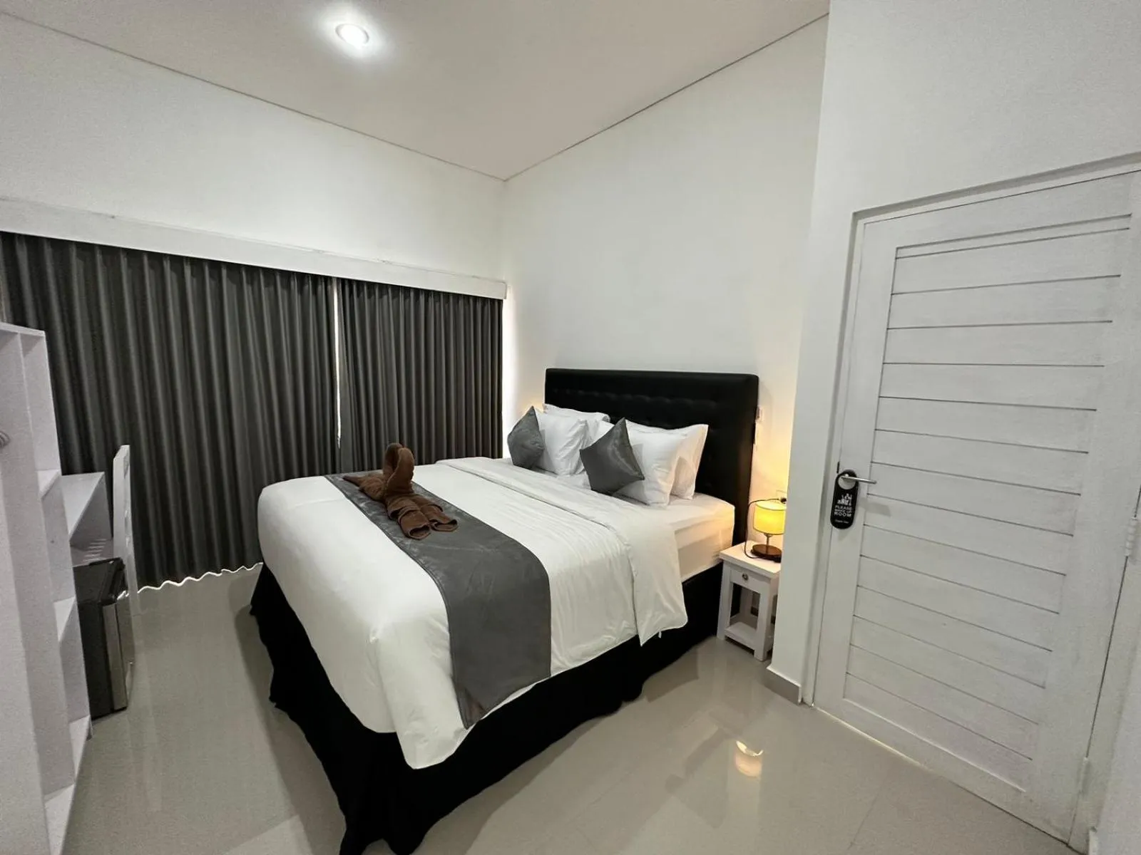 Bed in Ocean Villa Dive Resort - Tulamben