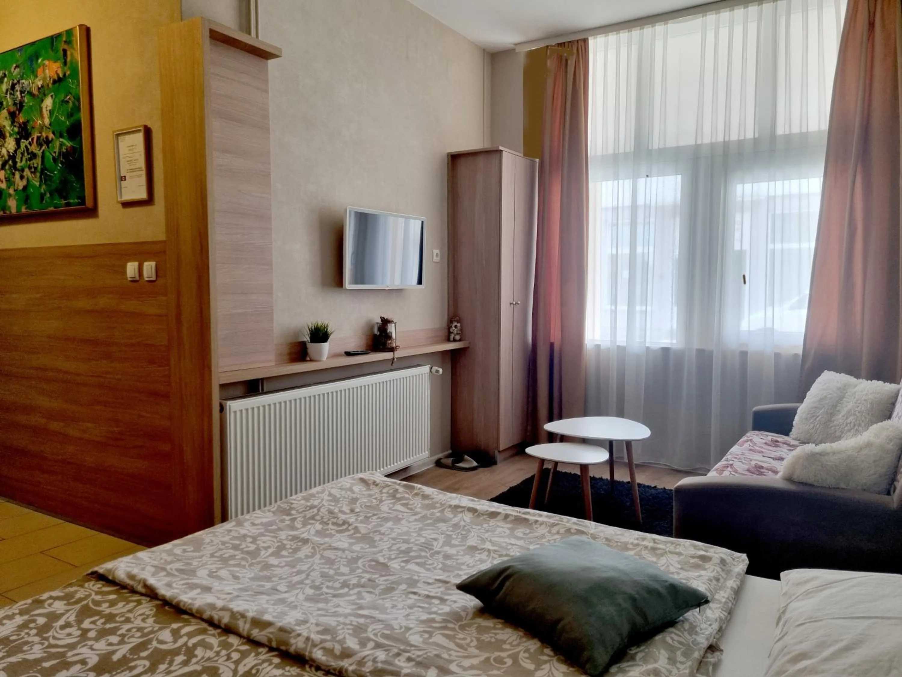 Living room, Bed in Villa Lucia - Apartments&Rooms