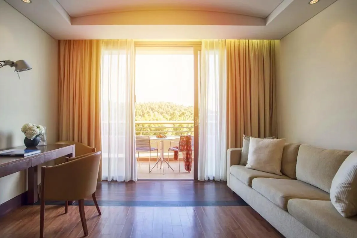 Seating area in Porto Carras Meliton