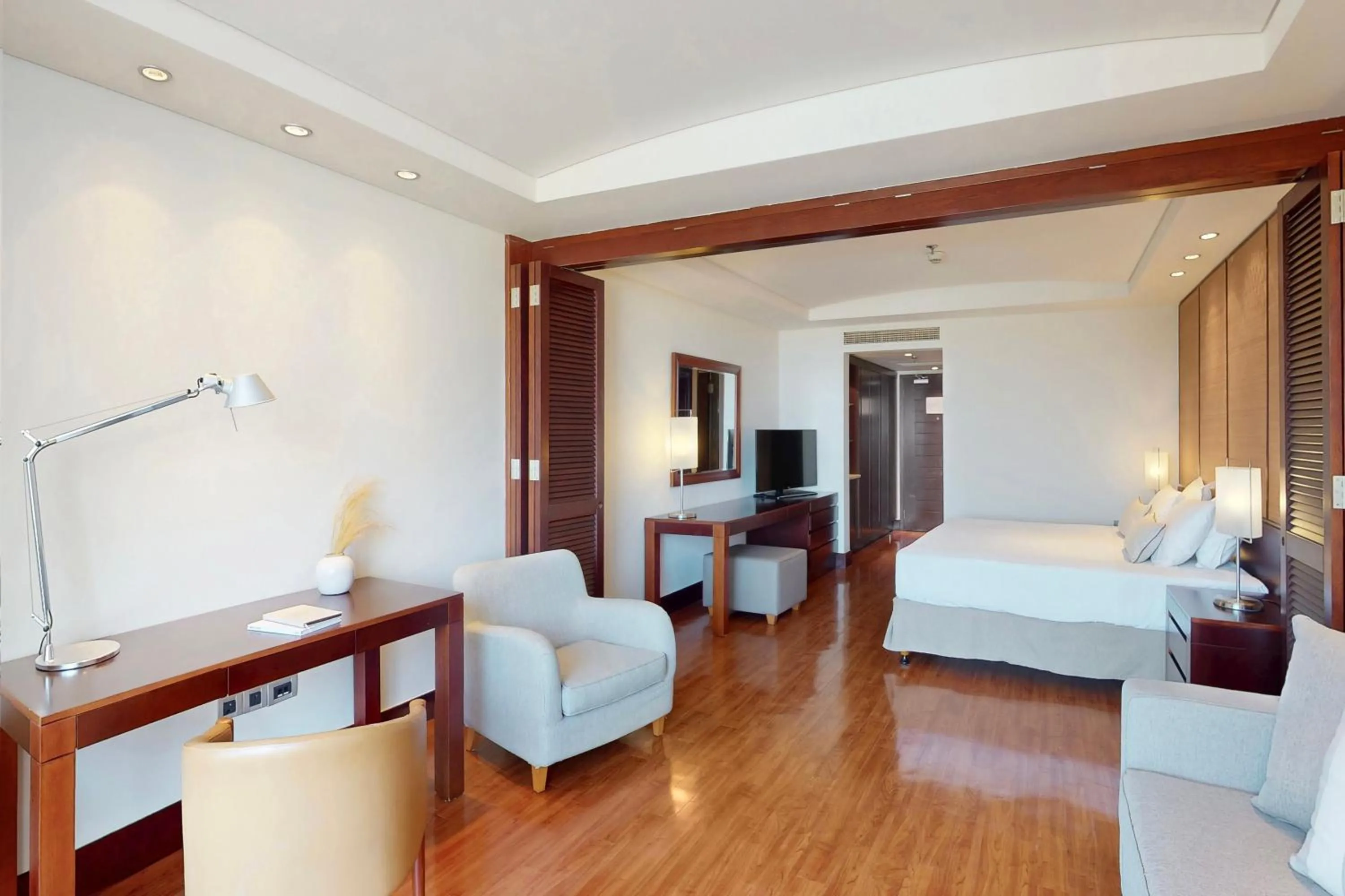 Bedroom, Bed in Porto Carras Meliton