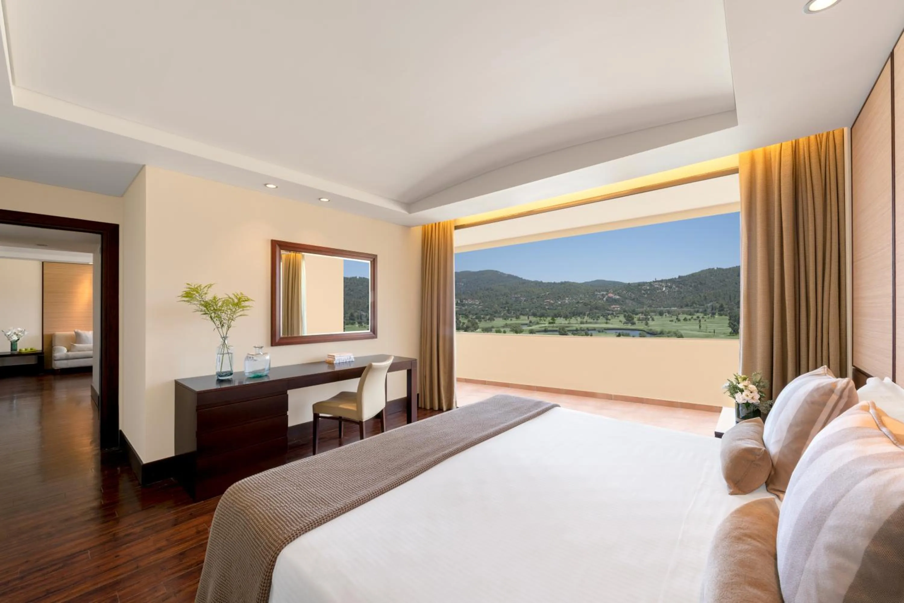 Bedroom, Bed in Porto Carras Meliton