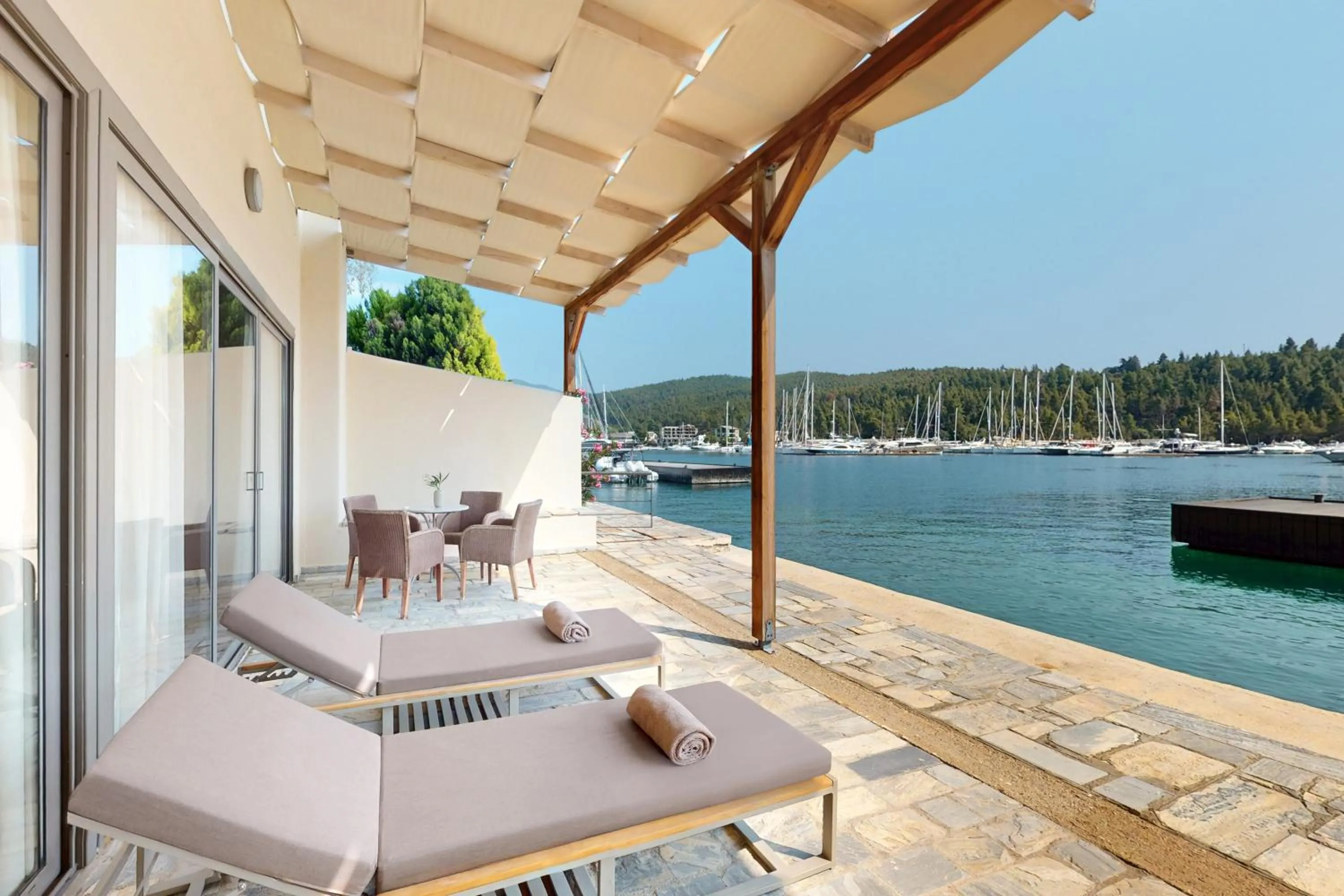 Balcony/Terrace in Porto Carras Meliton