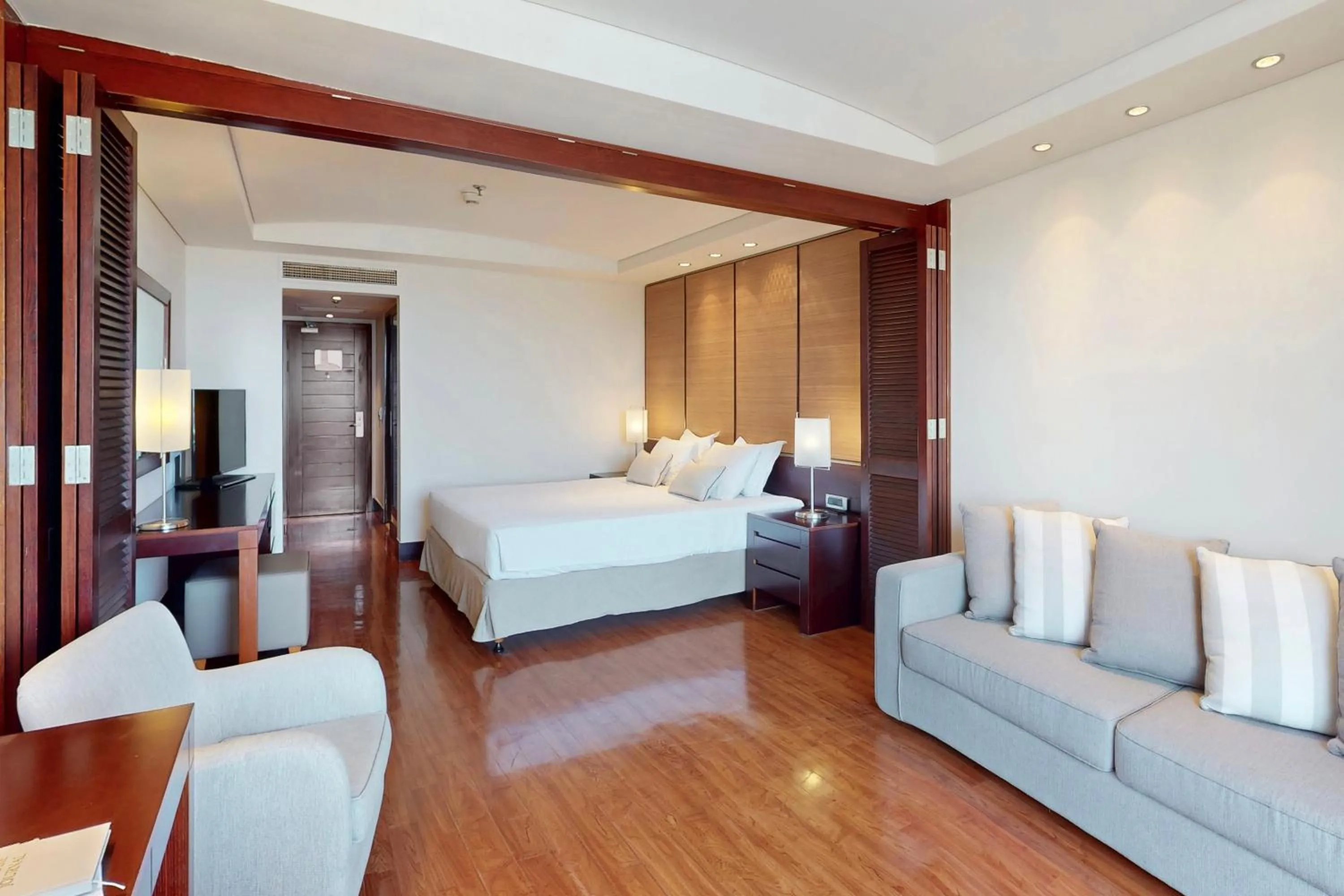 Bedroom, Bed in Porto Carras Meliton