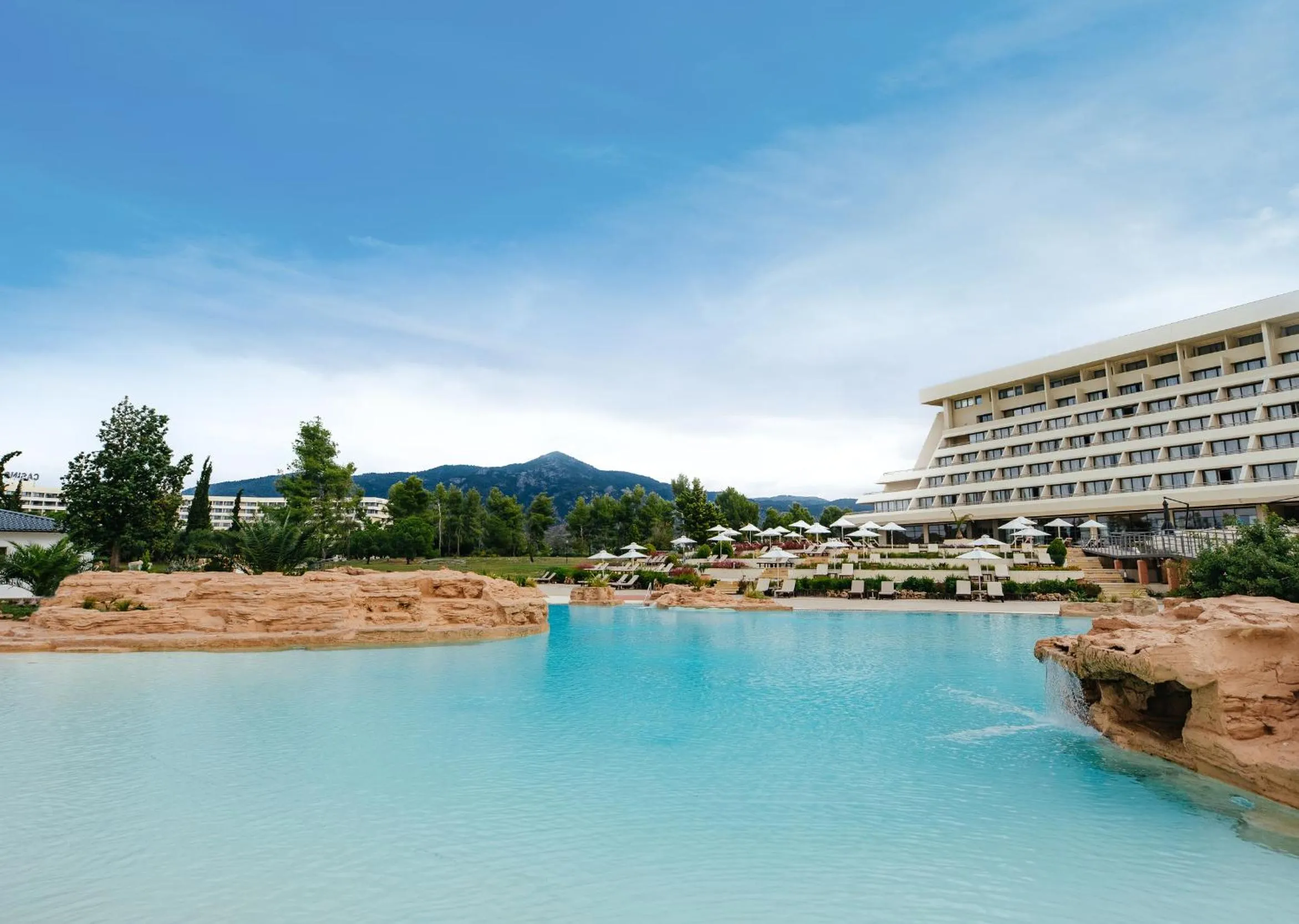 Swimming pool in Porto Carras Meliton