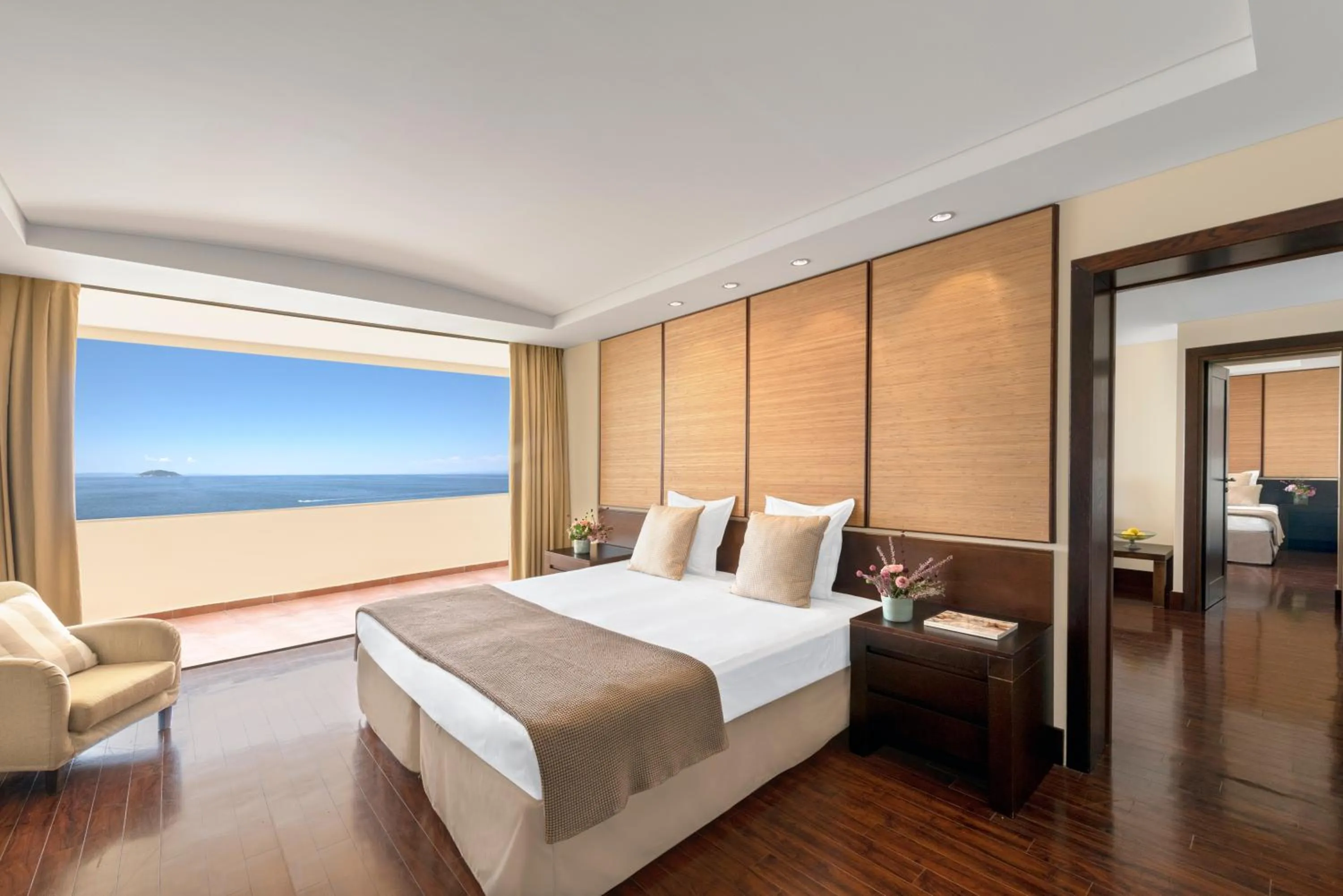 Bedroom, Bed in Porto Carras Meliton