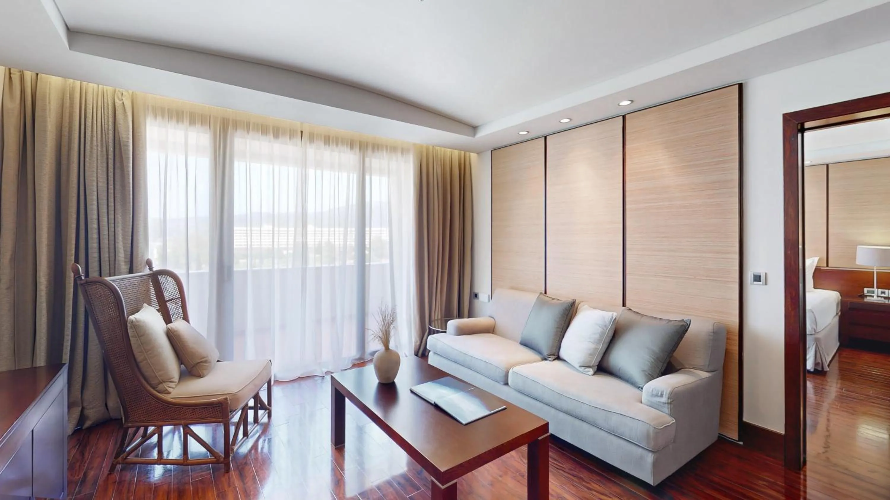 Seating area in Porto Carras Meliton