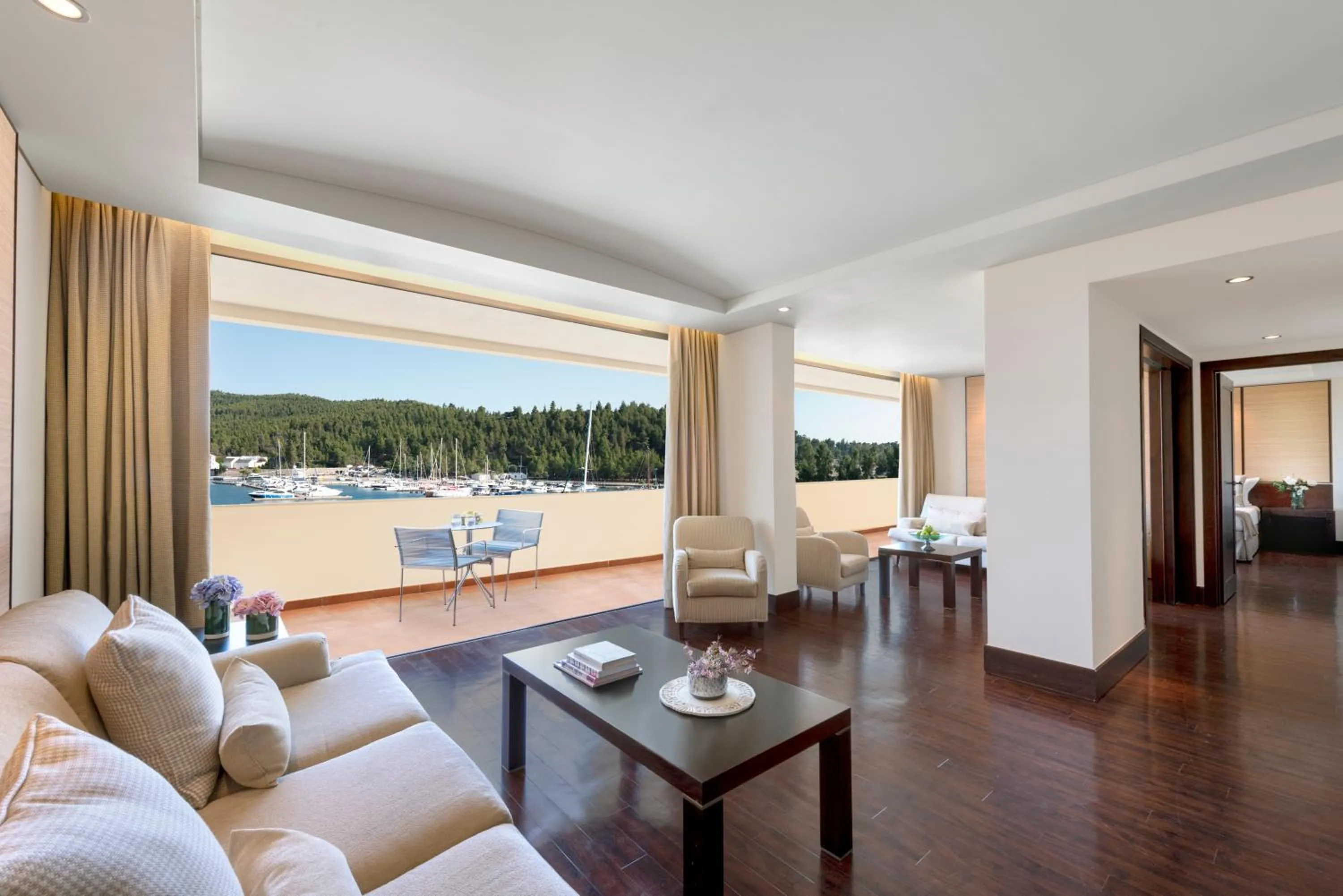 Living room in Porto Carras Meliton