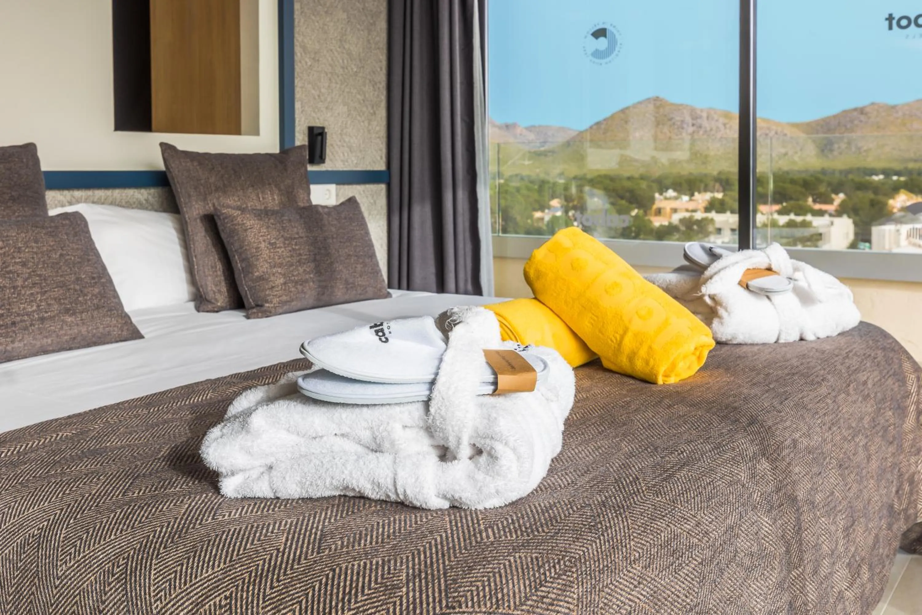 Bed in Cabot Pollensa Park Spa