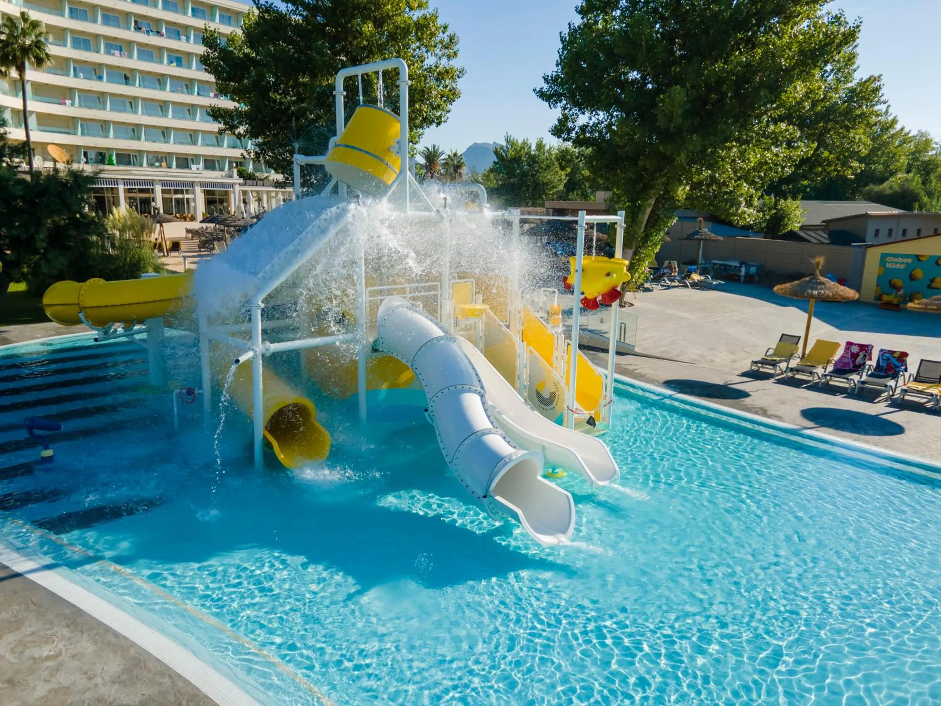 Aqua park in Cabot Pollensa Park Spa