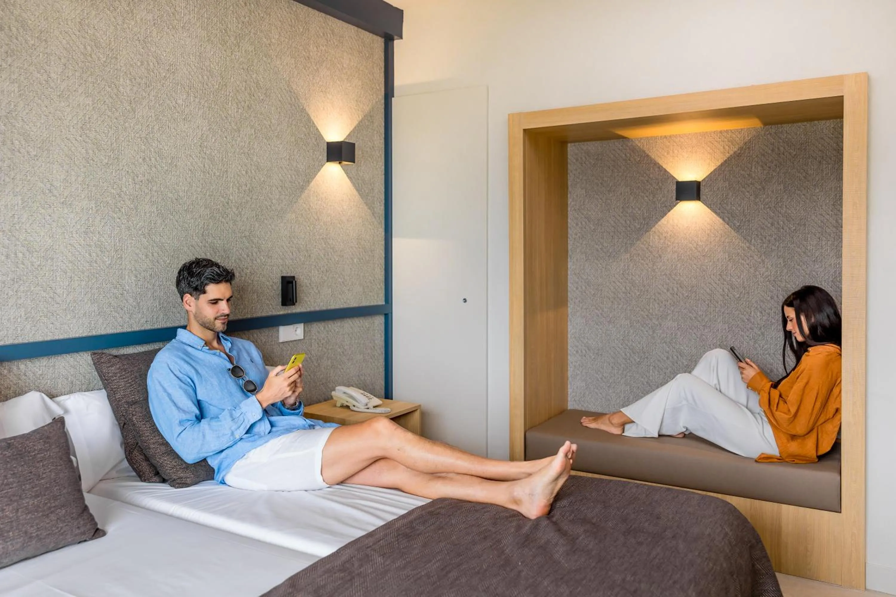 Bed in Cabot Pollensa Park Spa