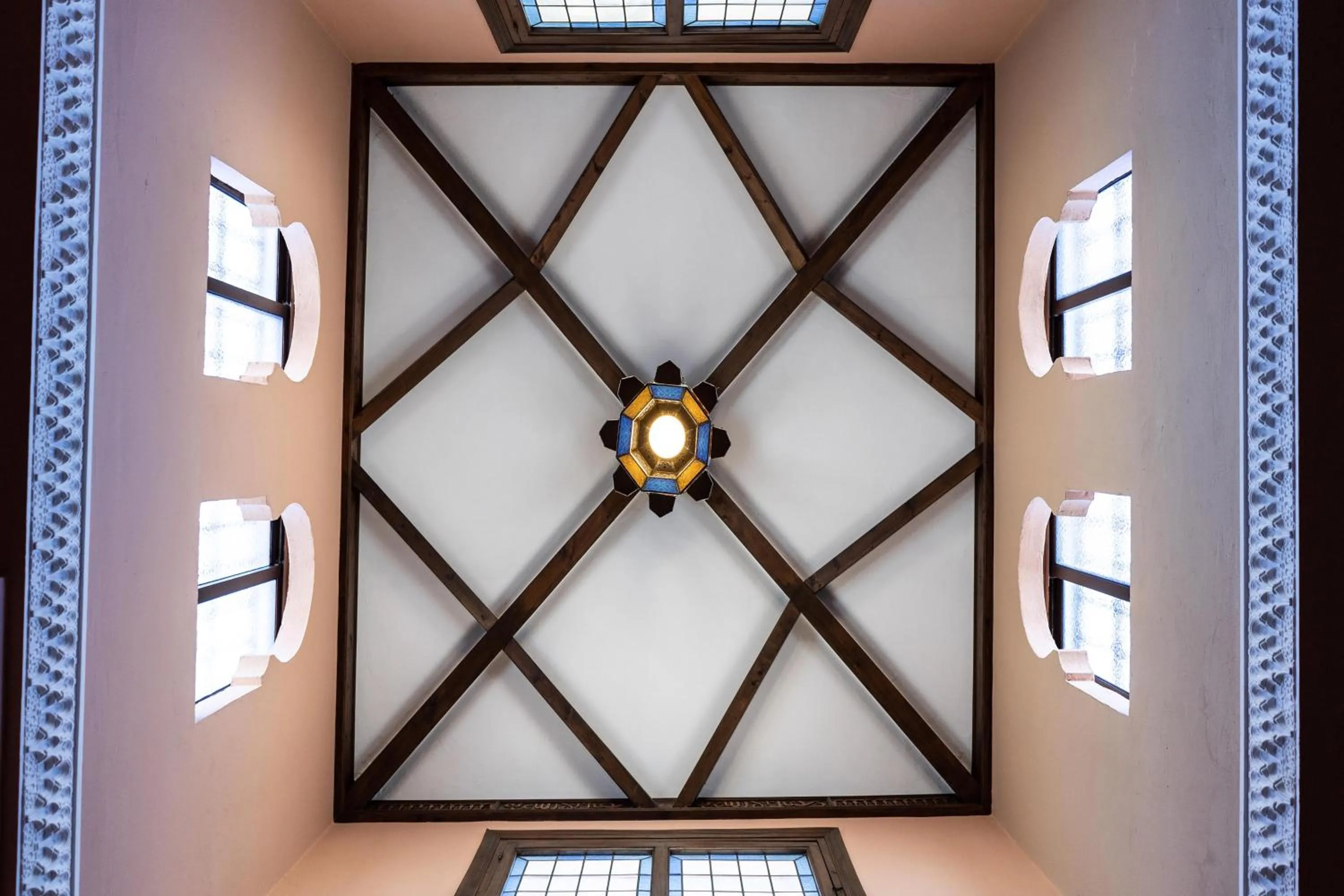 Decorative detail in Hotel Soho Boutique Palacio San Gabriel