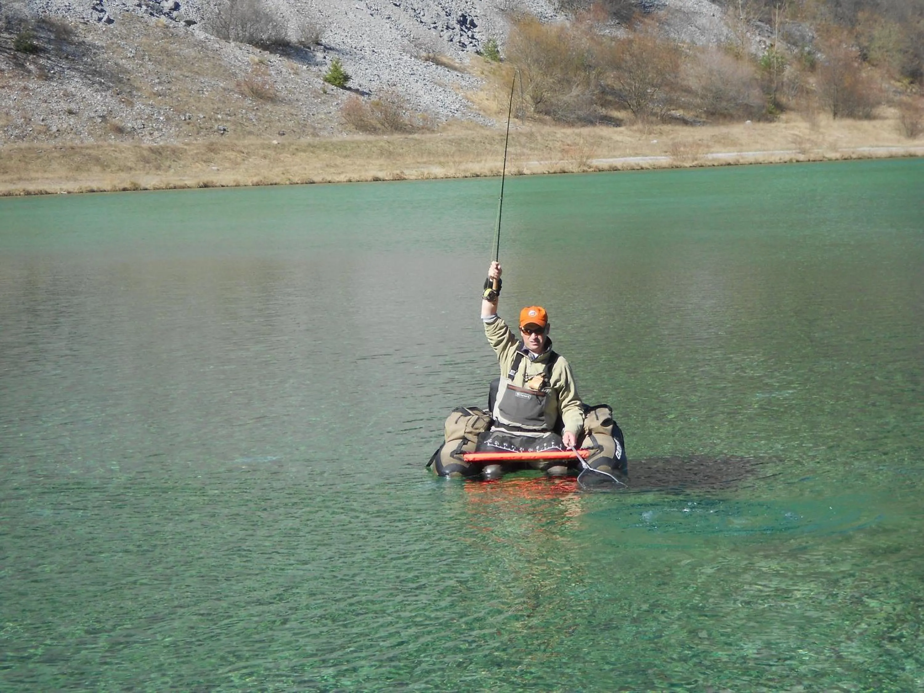 Fishing in Garni Lago Nembia