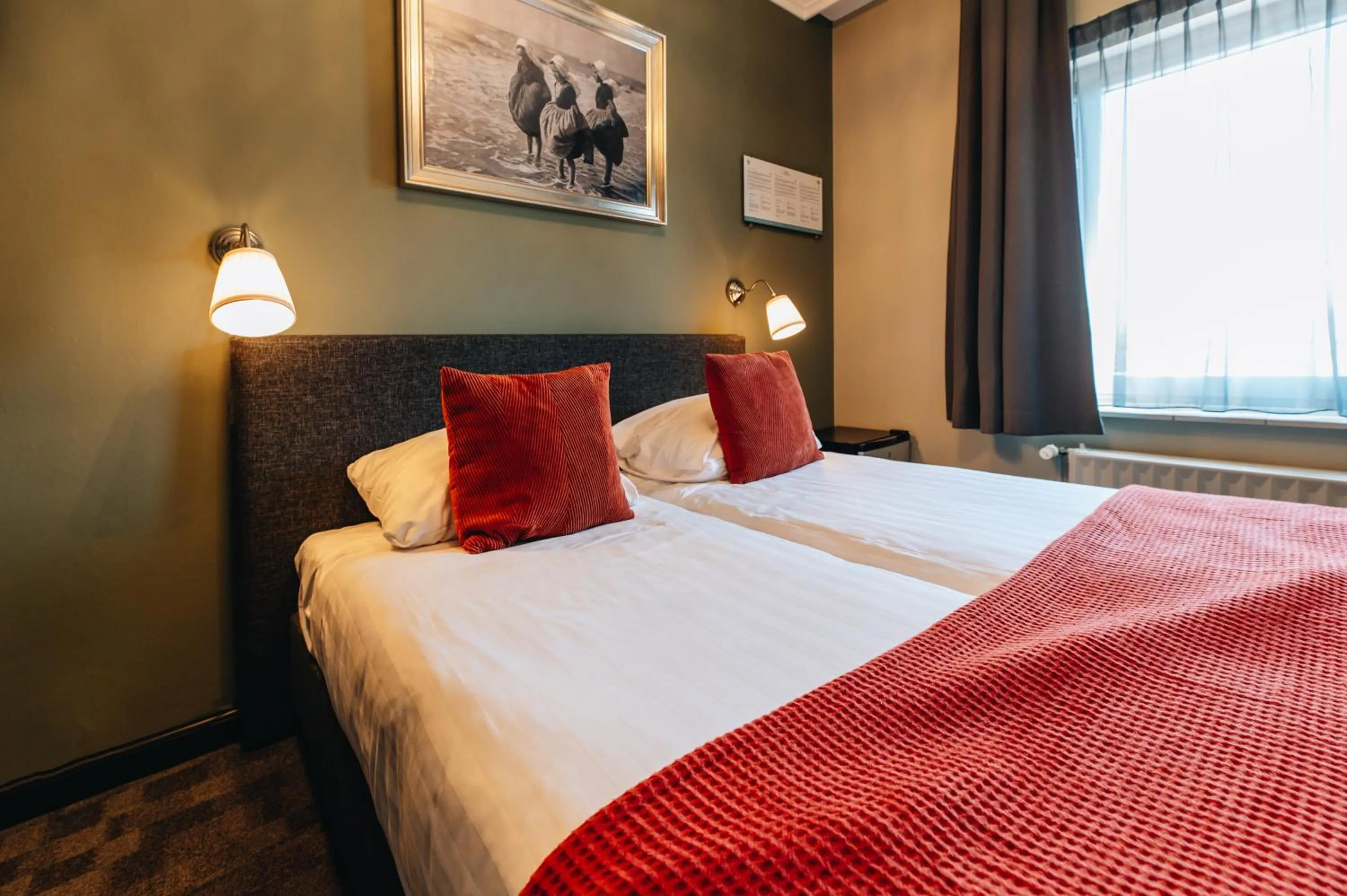 Bed in Hotel Renesse