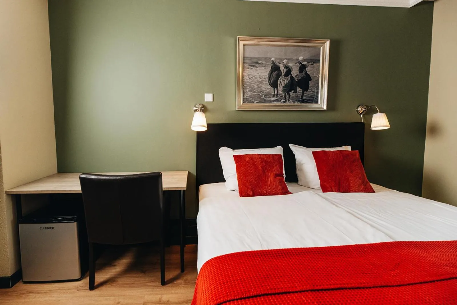 Bed in Hotel Renesse