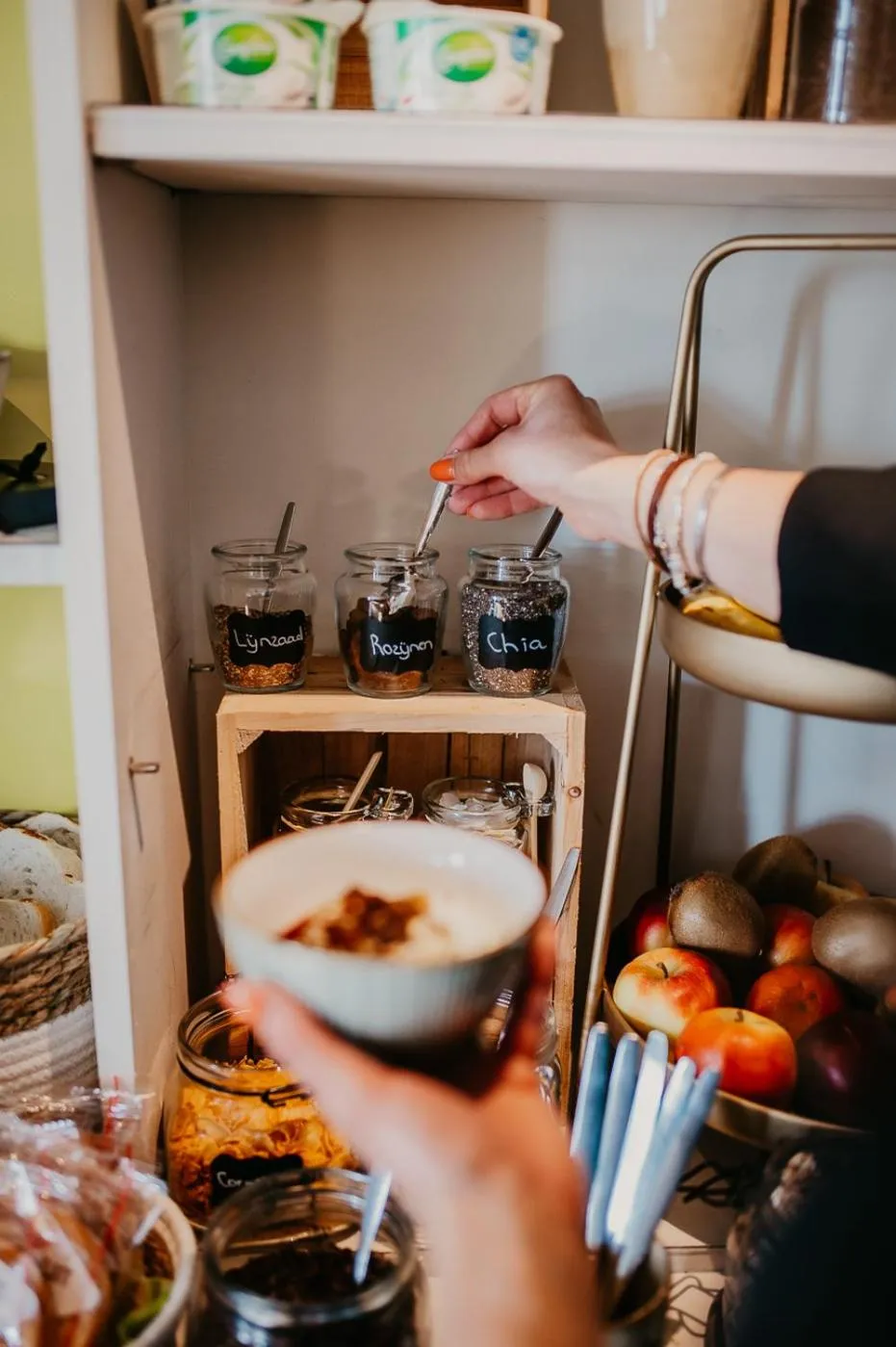 Buffet breakfast in Hotel Renesse