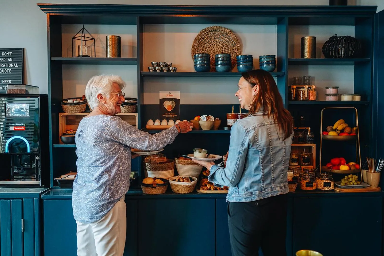 Buffet breakfast in Hotel Renesse