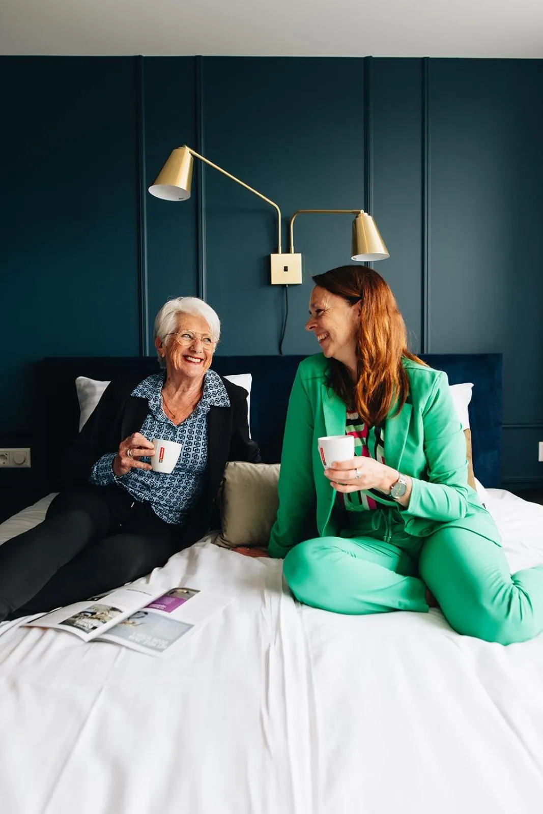 Bed in Hotel Renesse