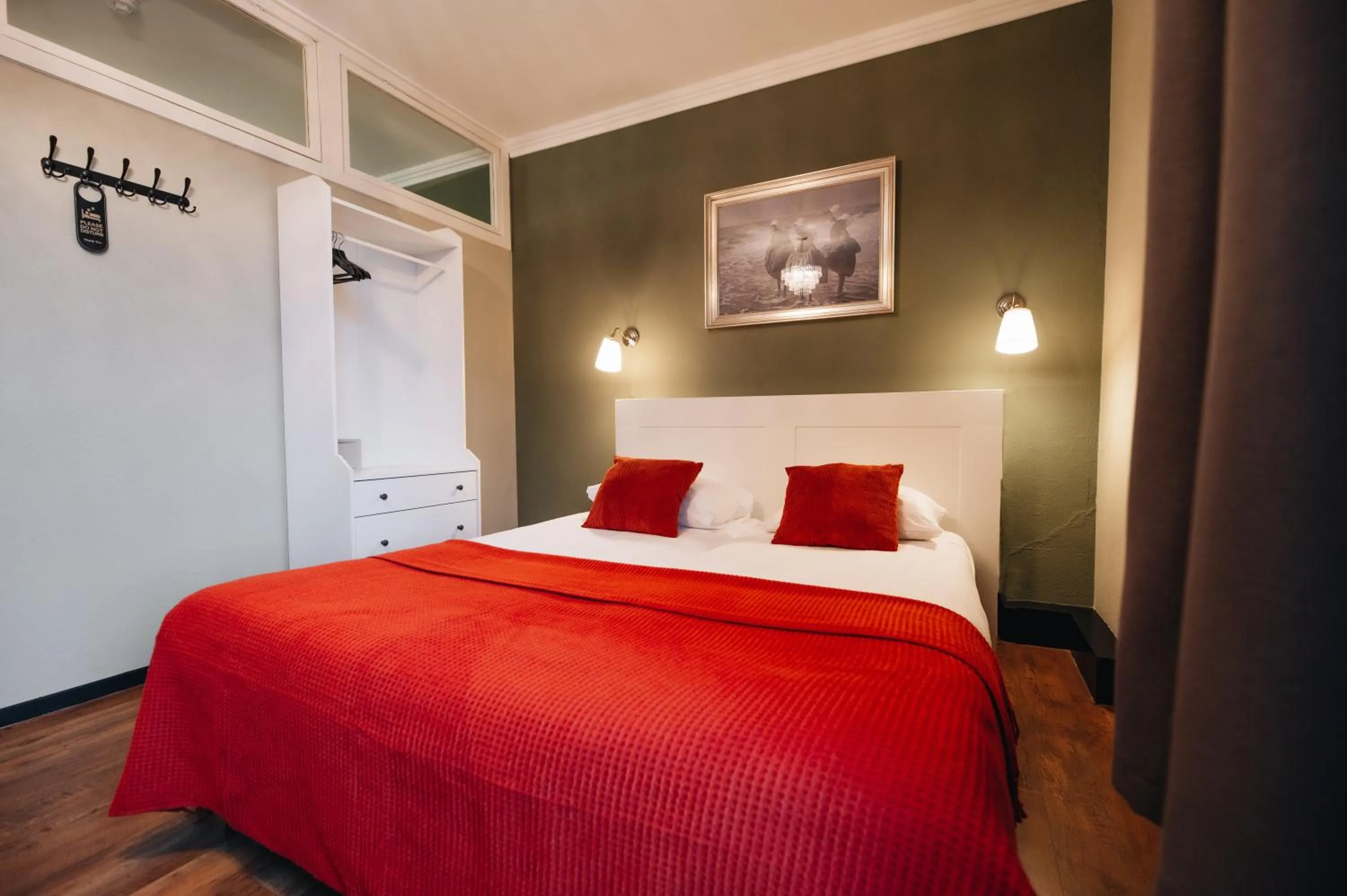 Bed in Hotel Renesse