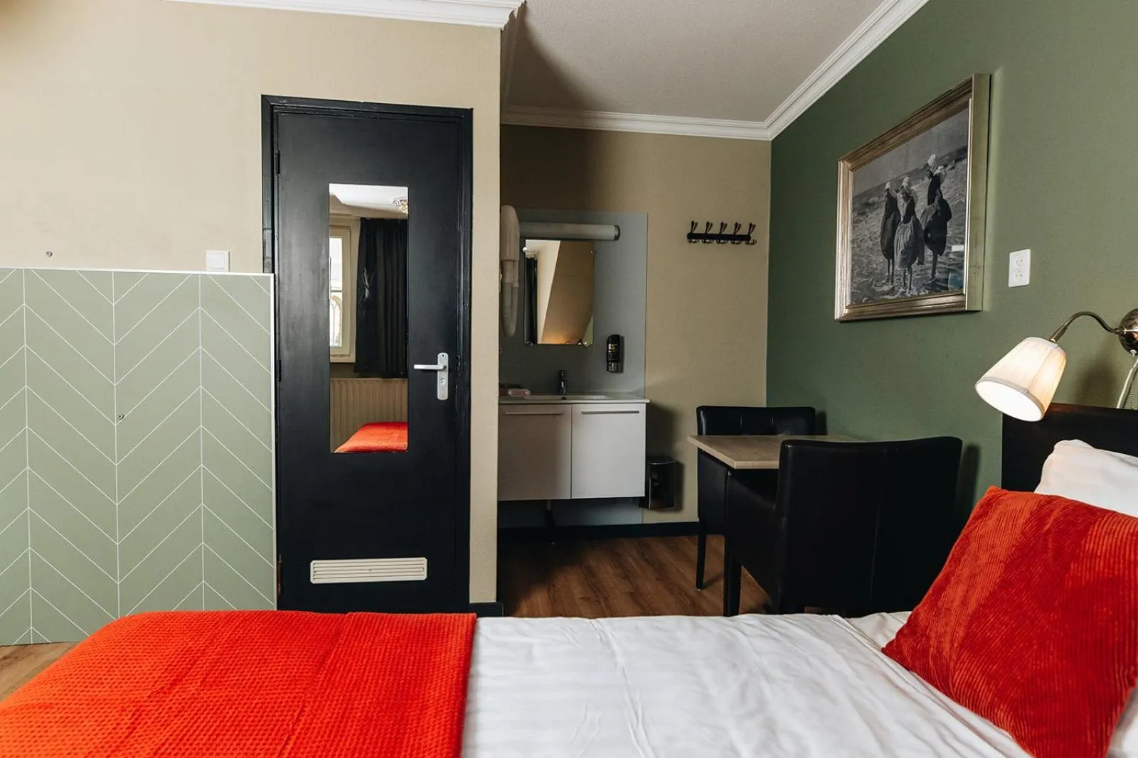 Bed in Hotel Renesse