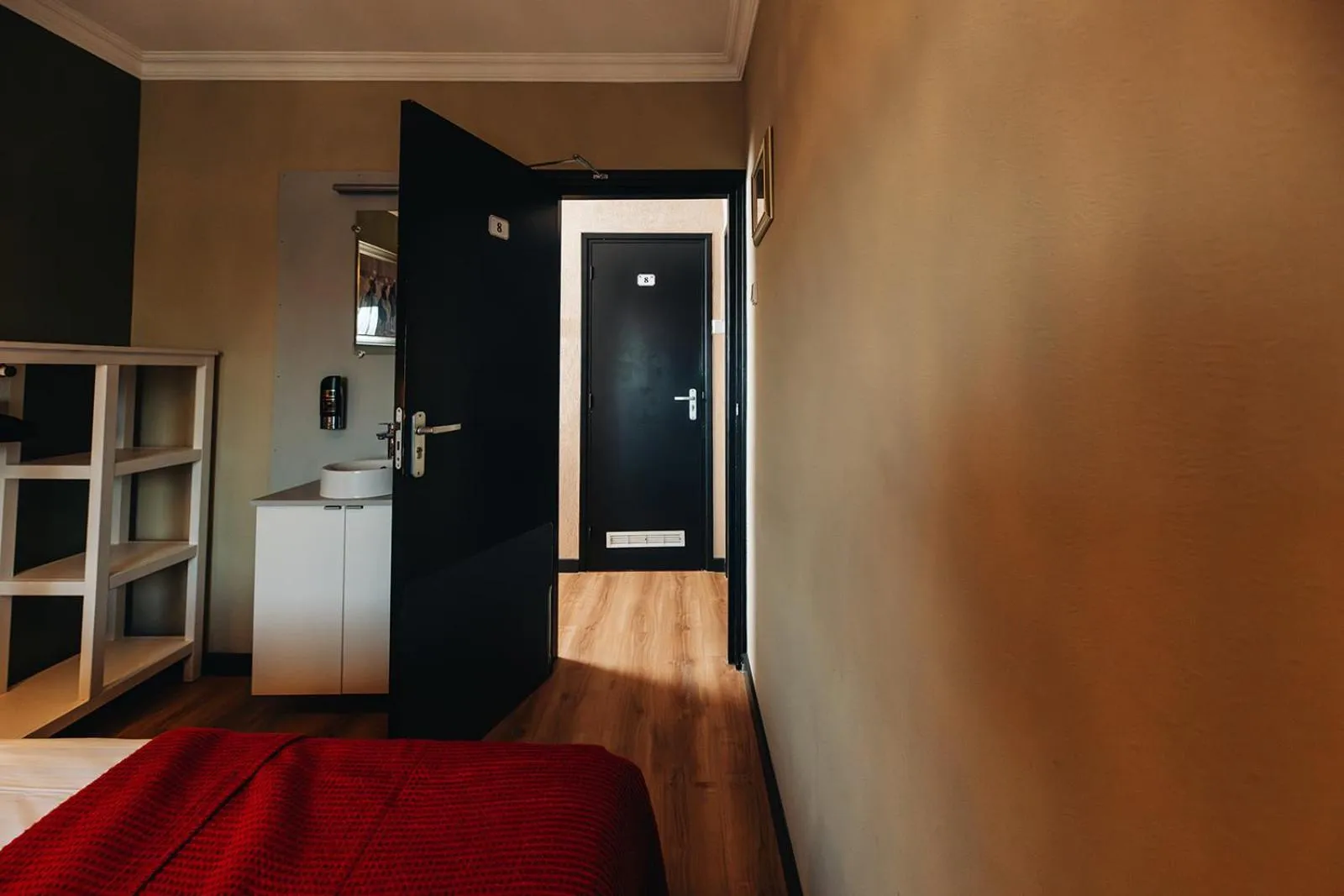 Bed in Hotel Renesse