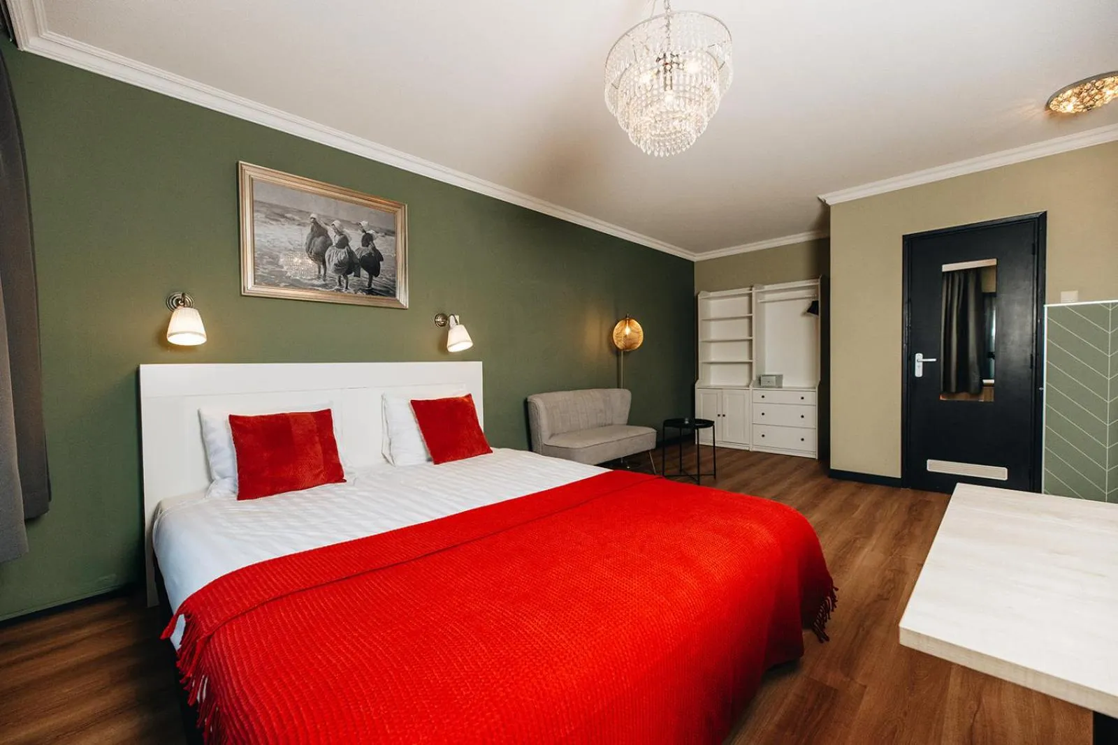 Bed in Hotel Renesse