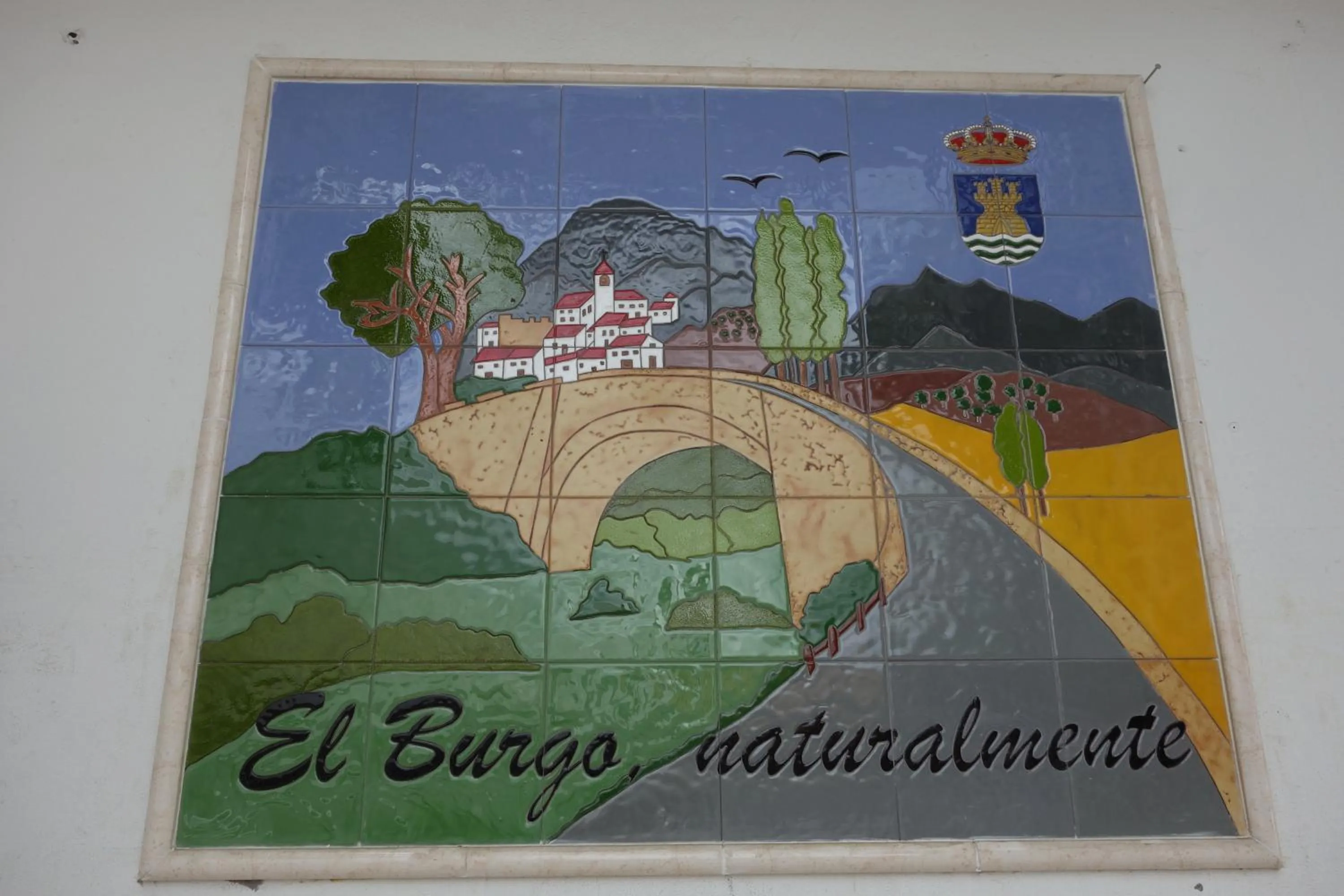 Decorative detail in Casa Grande de El Burgo