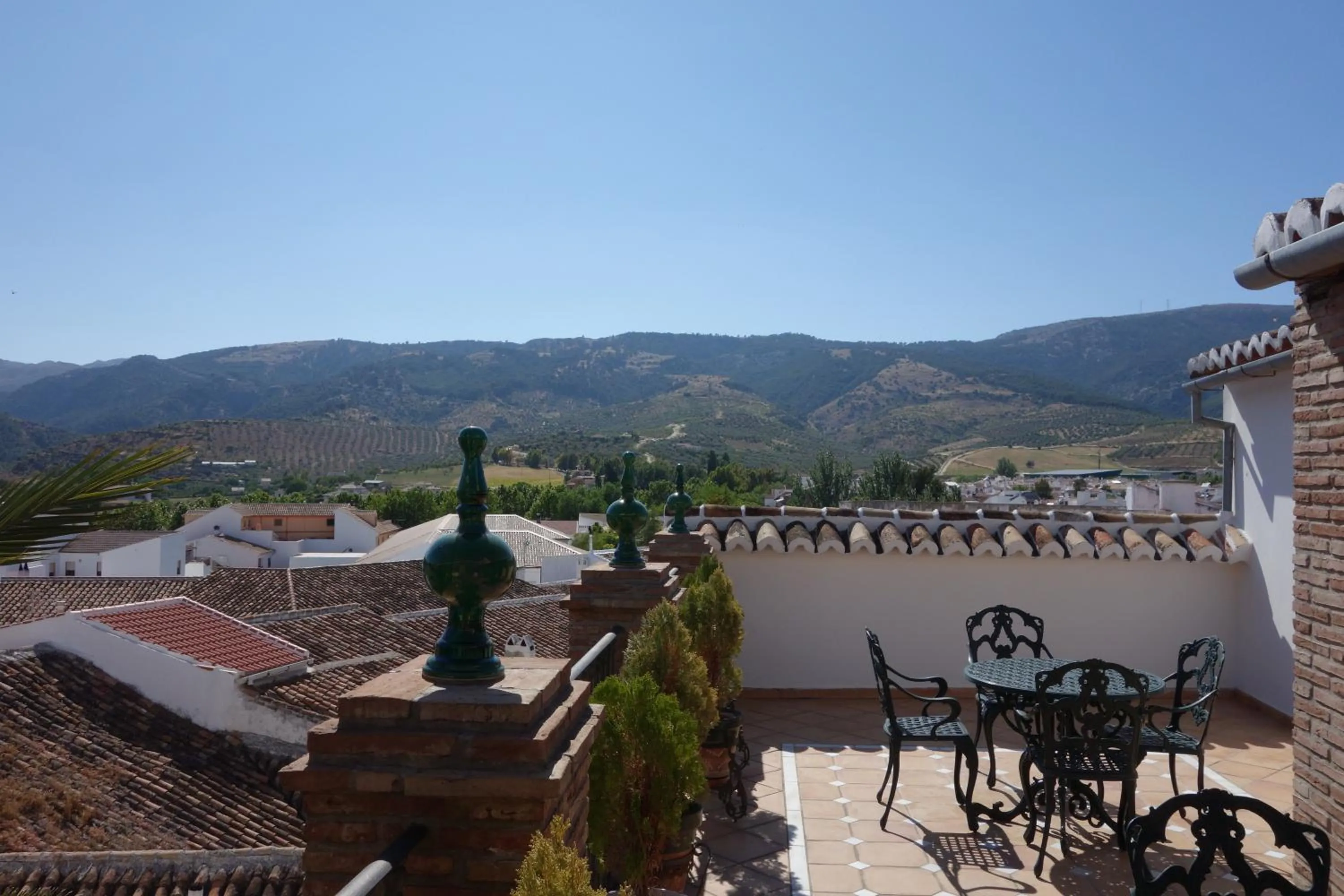 Balcony/Terrace in Casa Grande de El Burgo