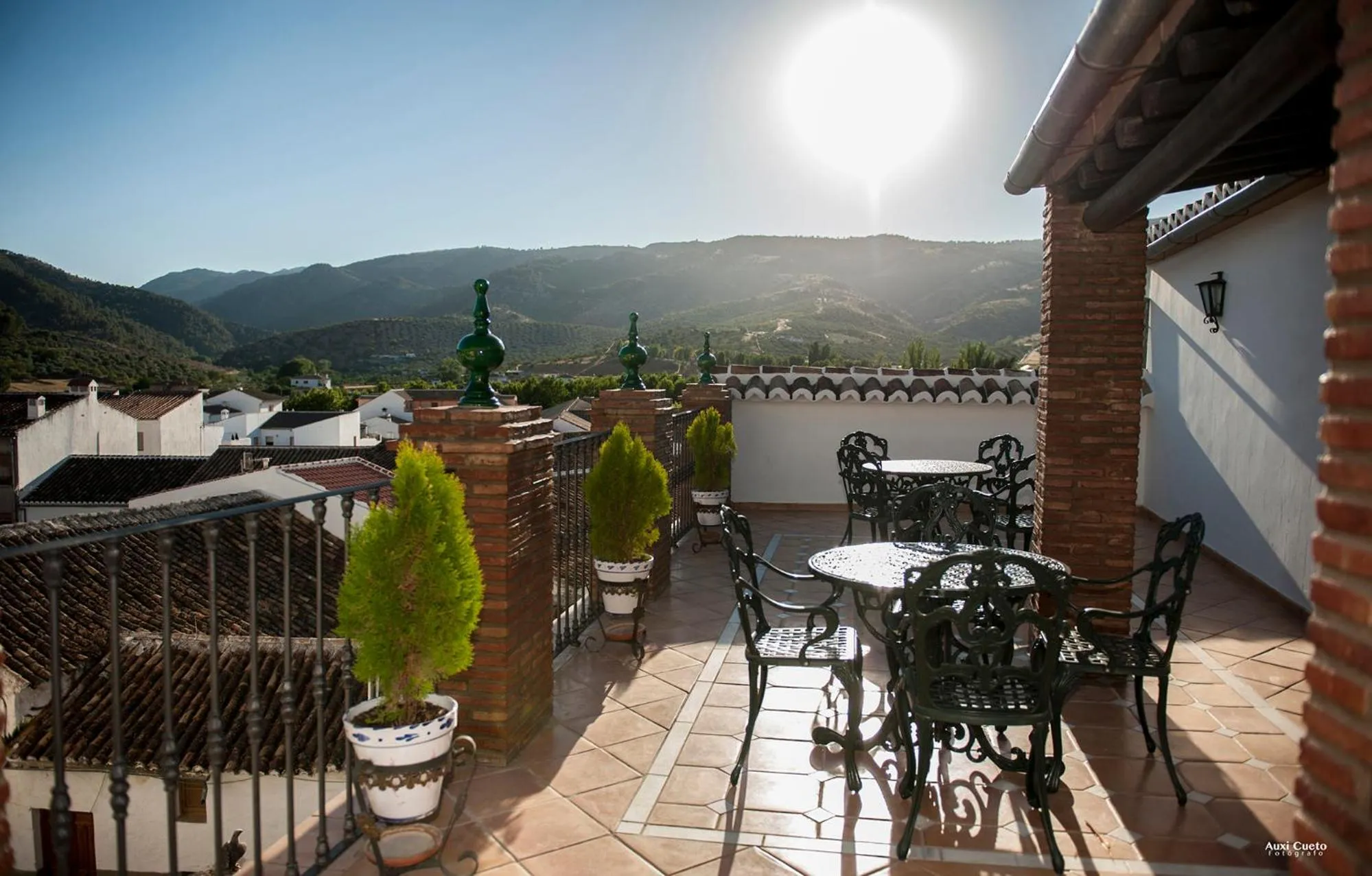 Balcony/Terrace in Casa Grande de El Burgo
