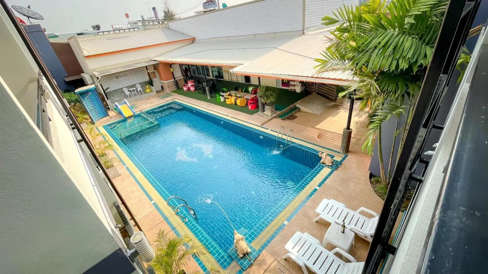 Balcony/Terrace in The S.G Hotel
