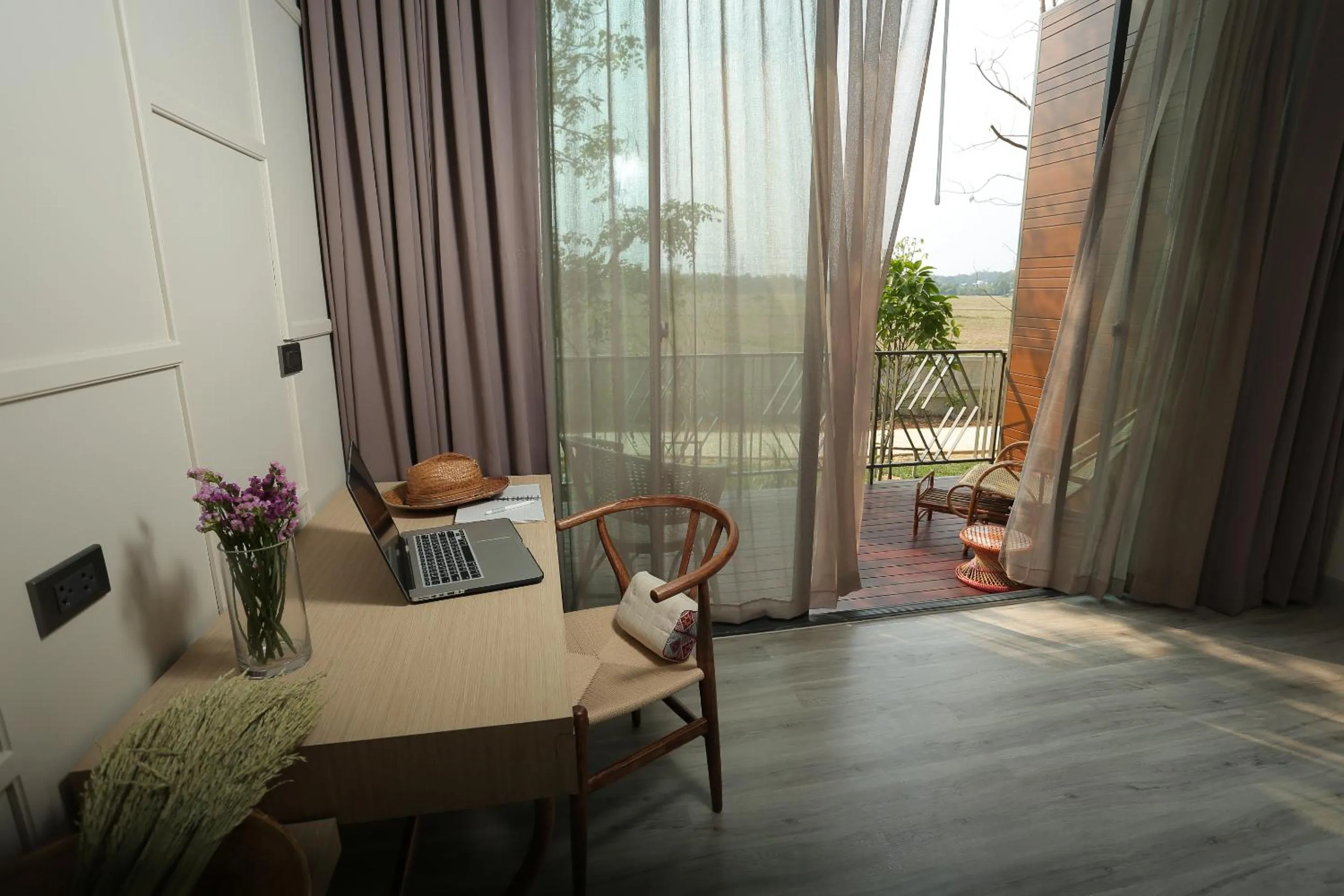 Balcony/Terrace in Navela Hotel & Convention