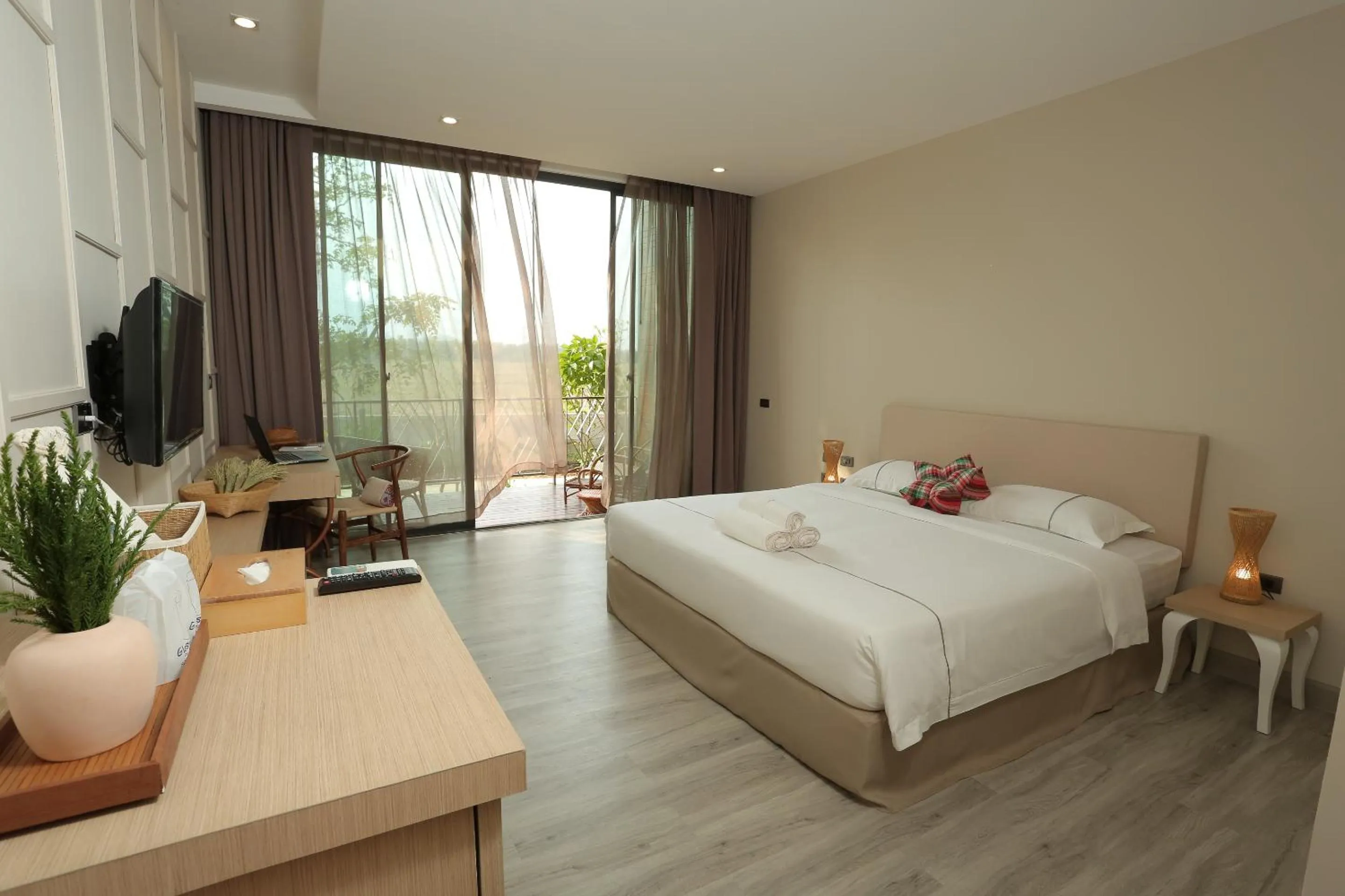 Bed in Navela Hotel & Convention