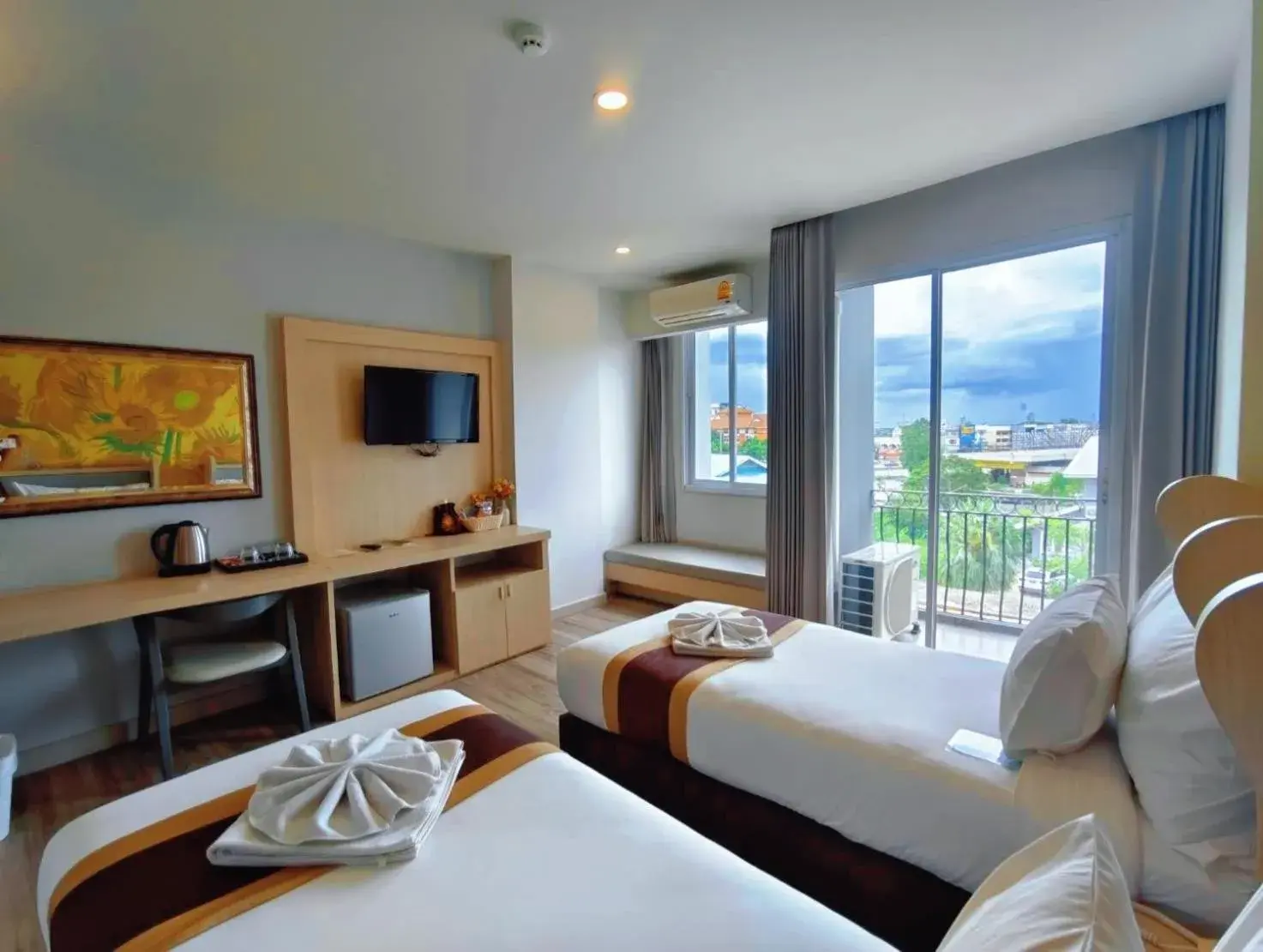 Superior Twin Room in Bright Hotel Superior Twin Room in Bright Hotel