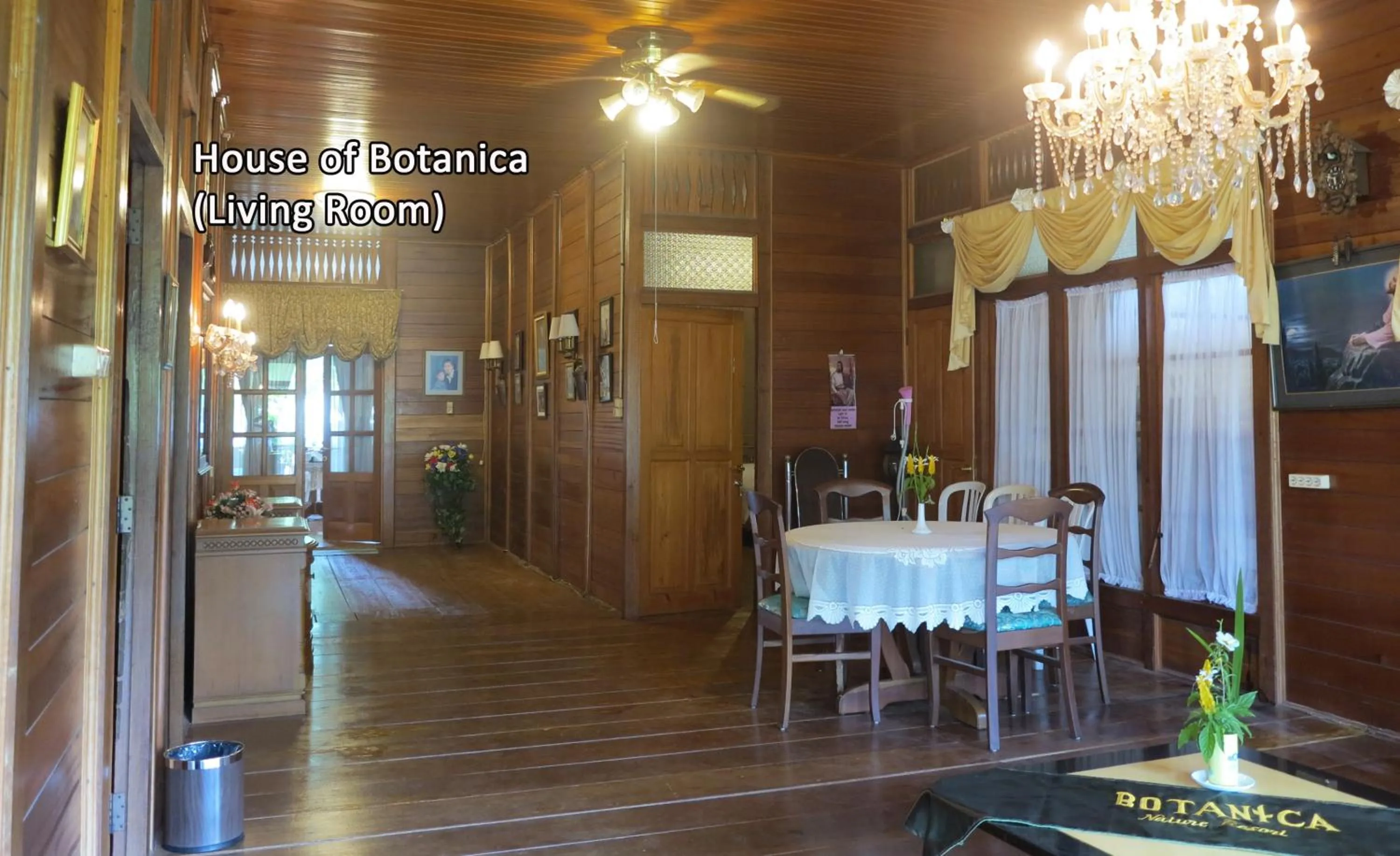 Living room in Botanica Nature Resort