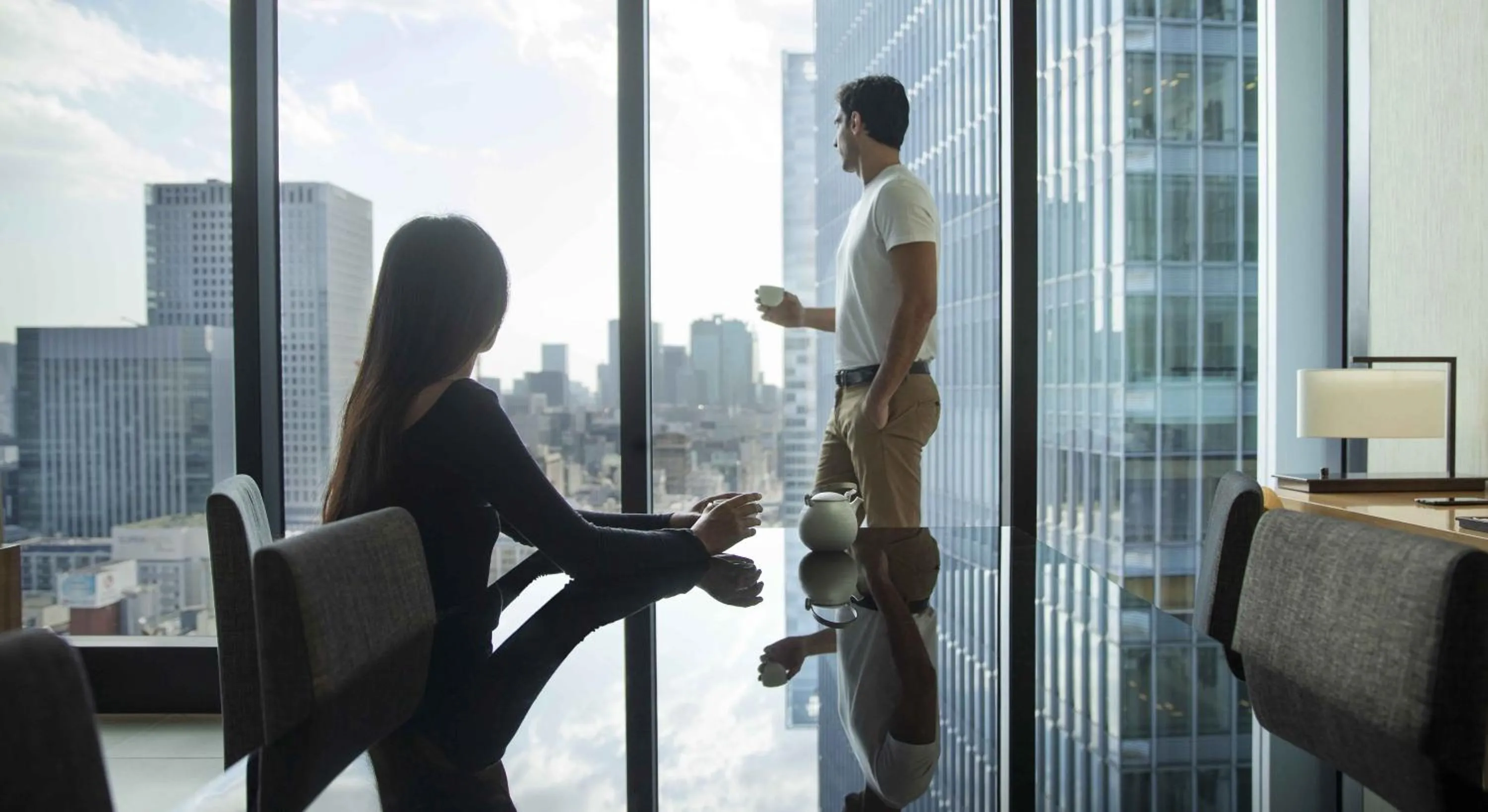 Guests in Oakwood Premier Tokyo