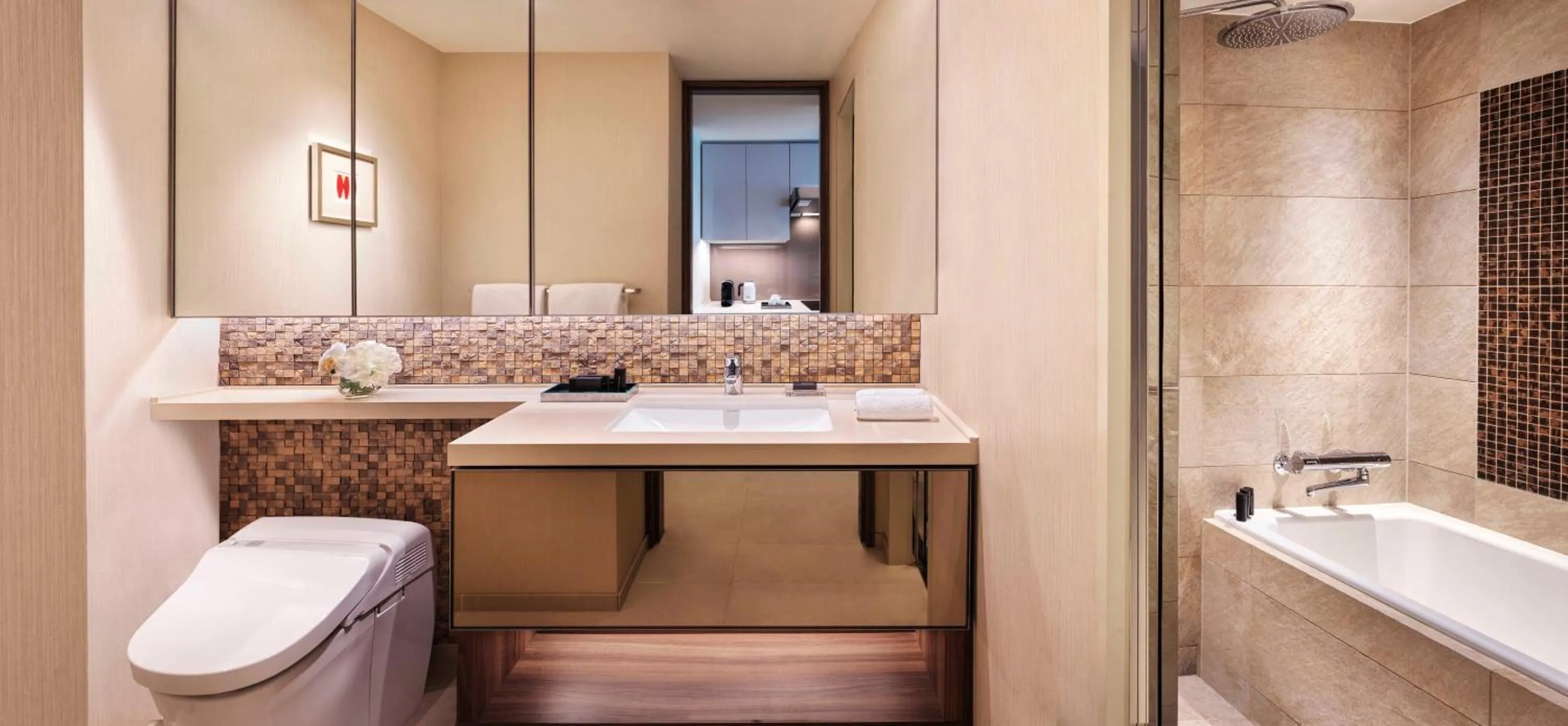 Bathroom in Oakwood Premier Tokyo