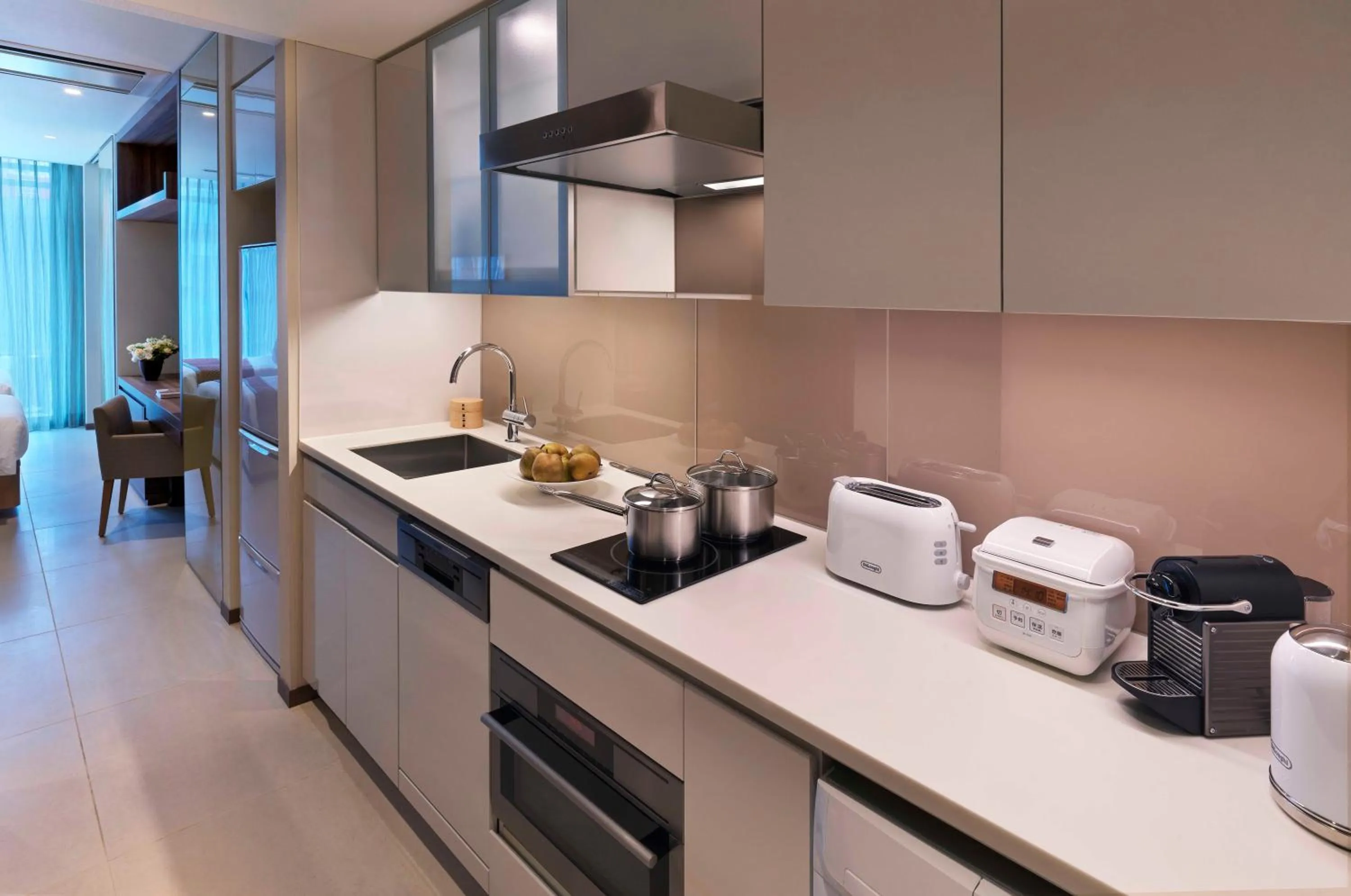 Kitchen or kitchenette in Oakwood Premier Tokyo