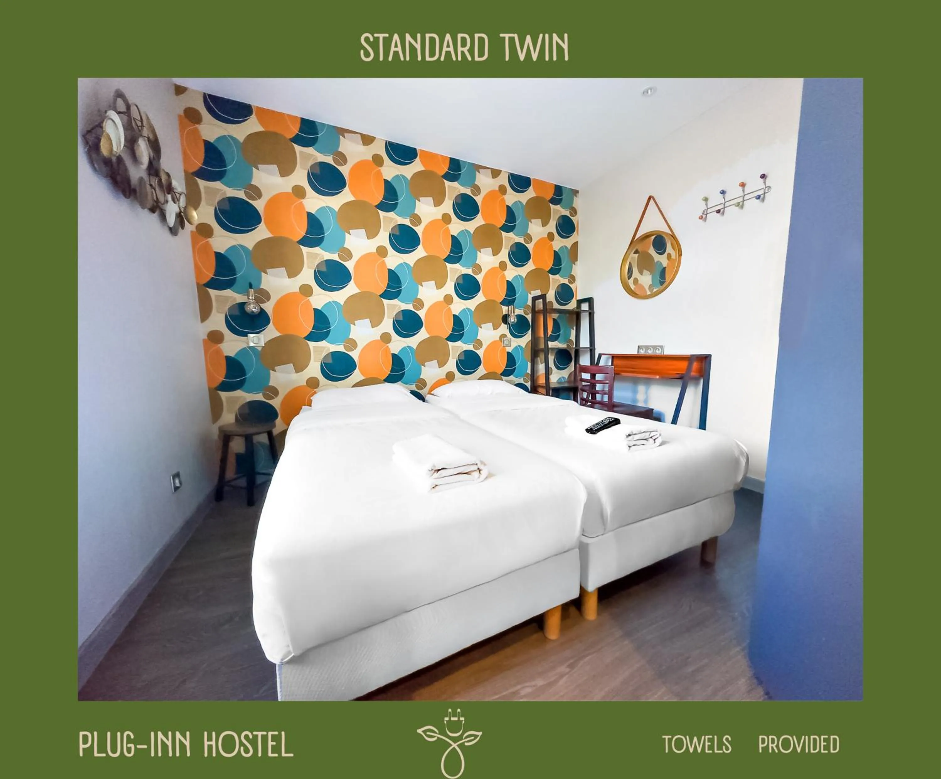 Patio, Bed in Plug inn Montmartre by Hiphophostels