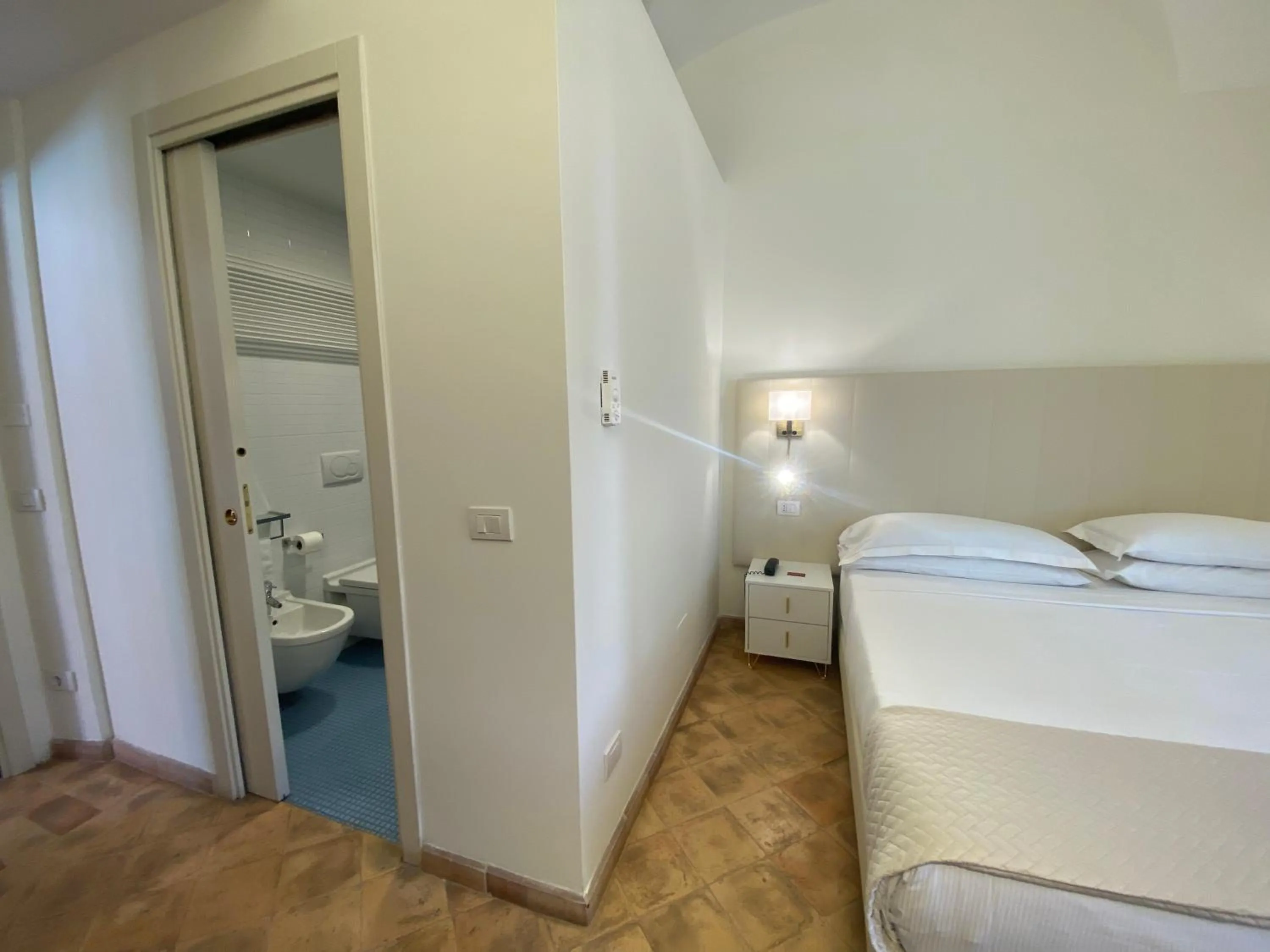 Bed in Basilica Hotel