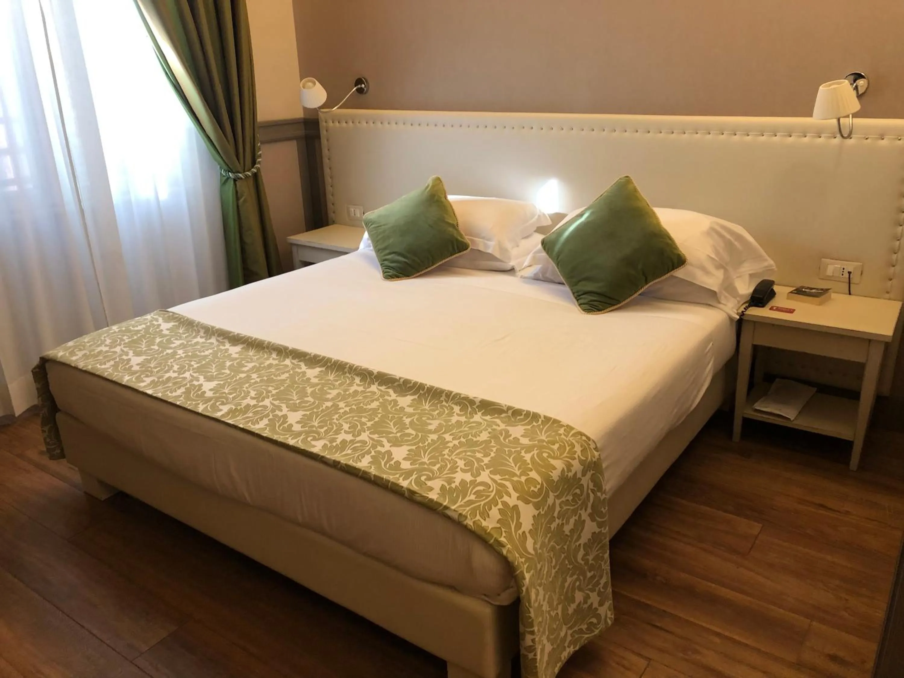 Bed in Basilica Hotel