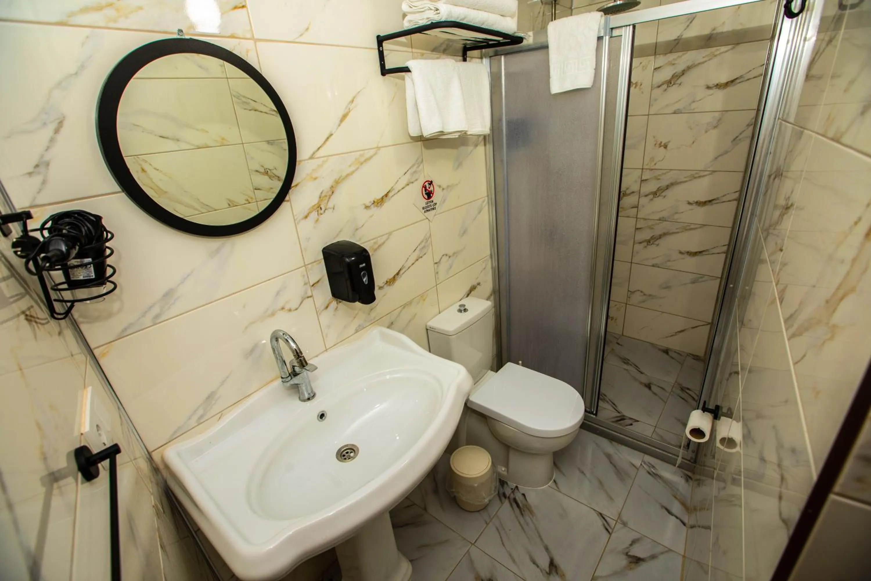 Bathroom in Şirince Klaseas Hotel&Restaurant