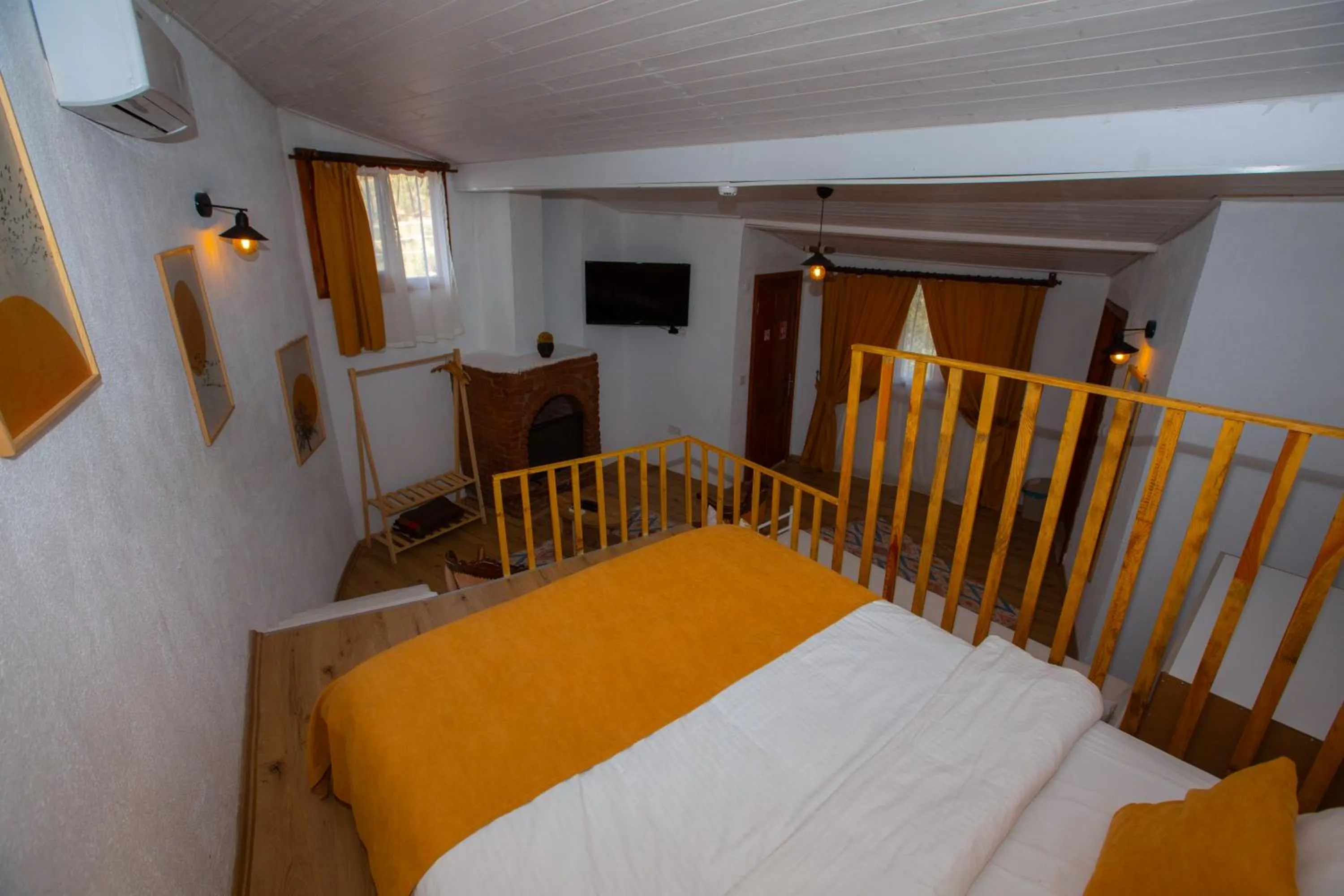 Bed in Şirince Klaseas Hotel&Restaurant