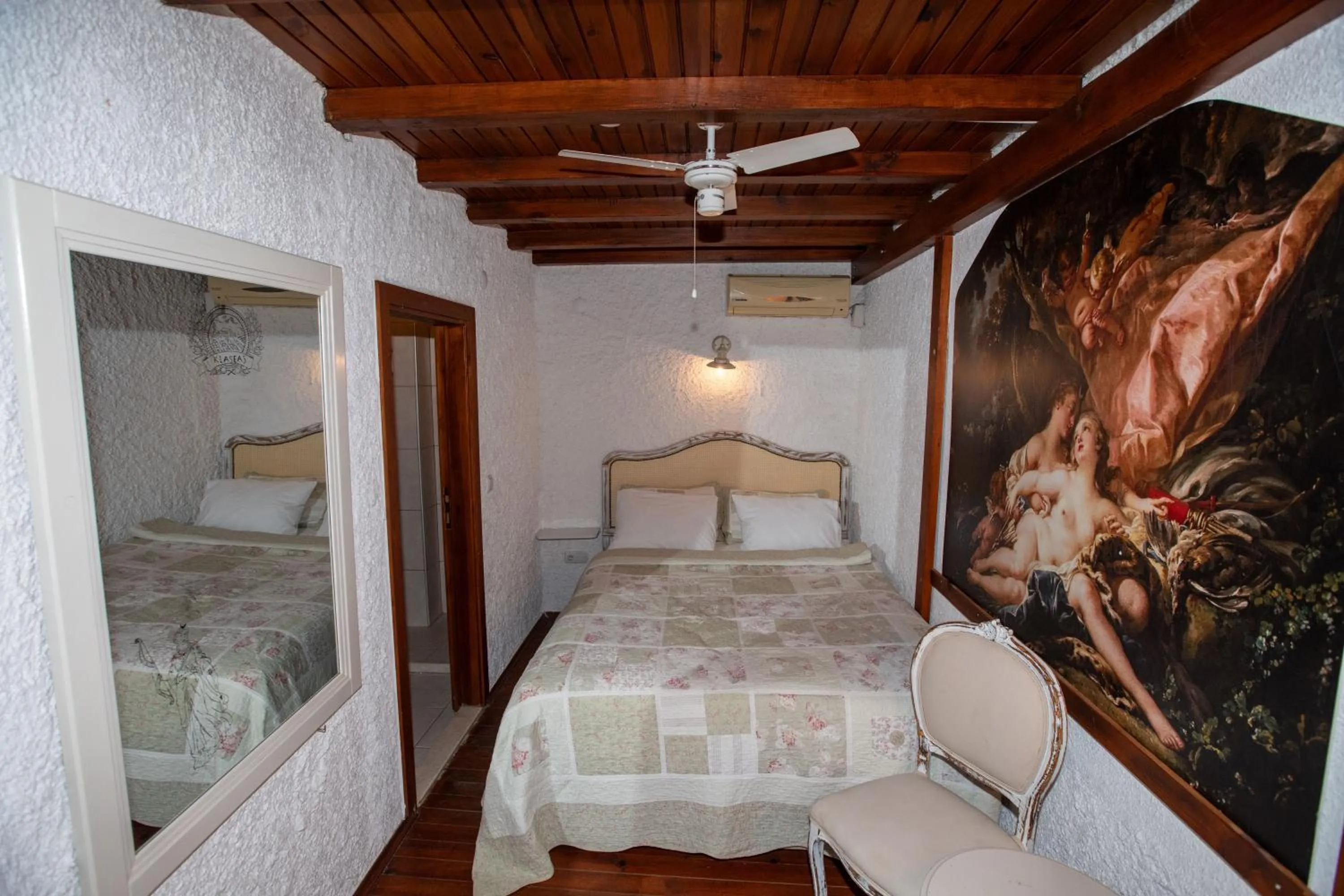 Bed in Şirince Klaseas Hotel&Restaurant