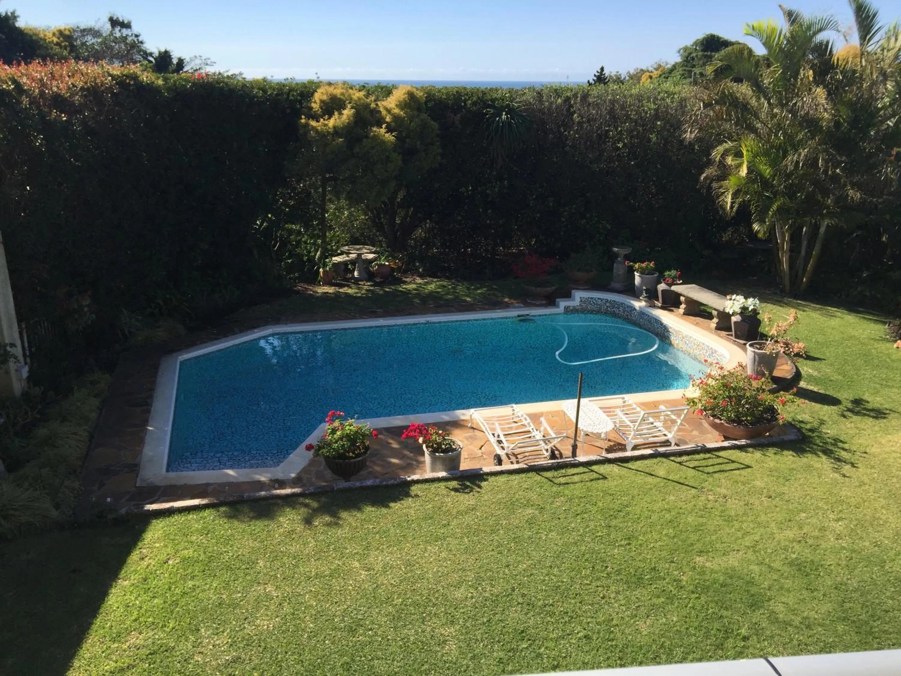 Swimming pool in Jackie's B&B