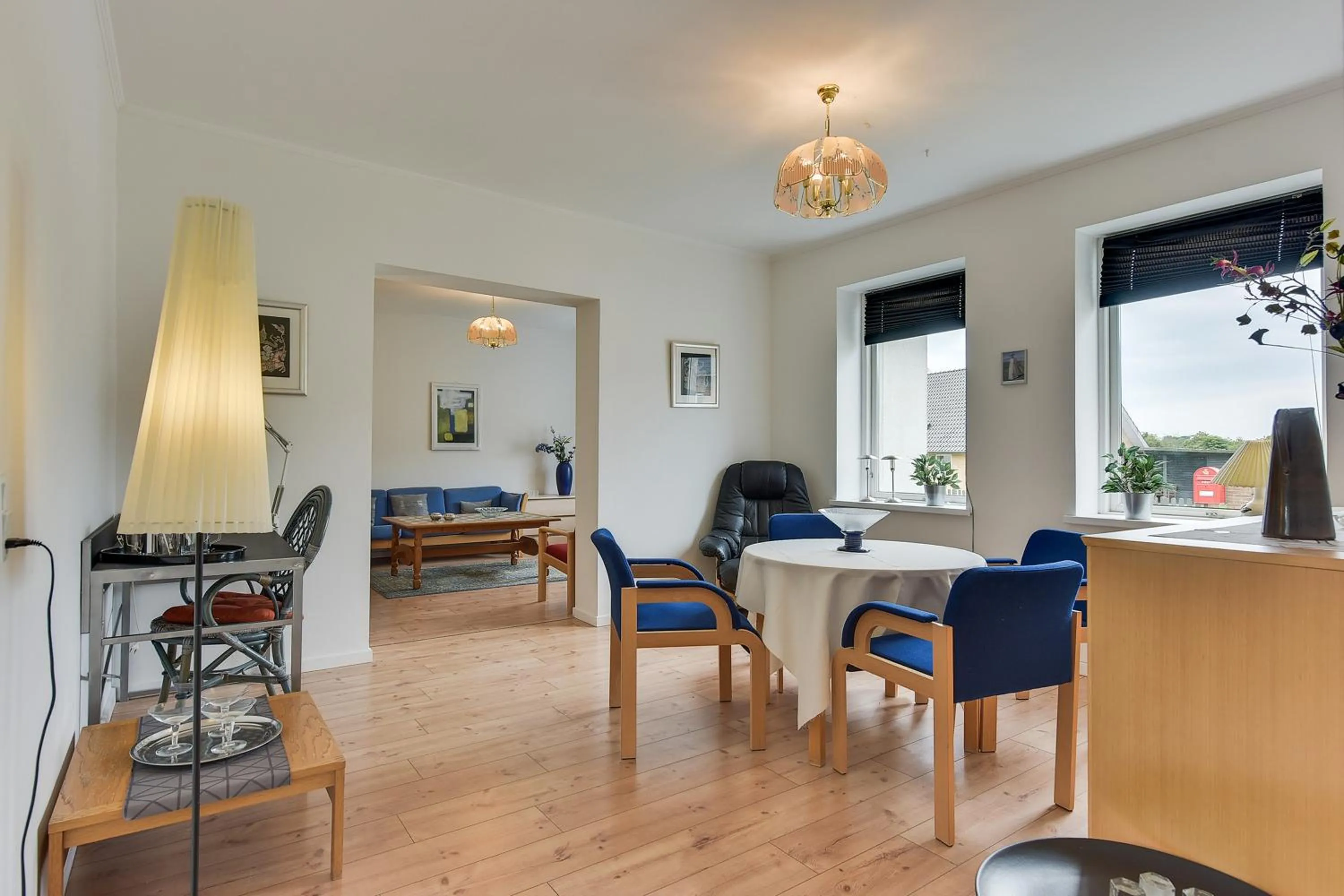 Living room in Bjerndrup Lejlighed