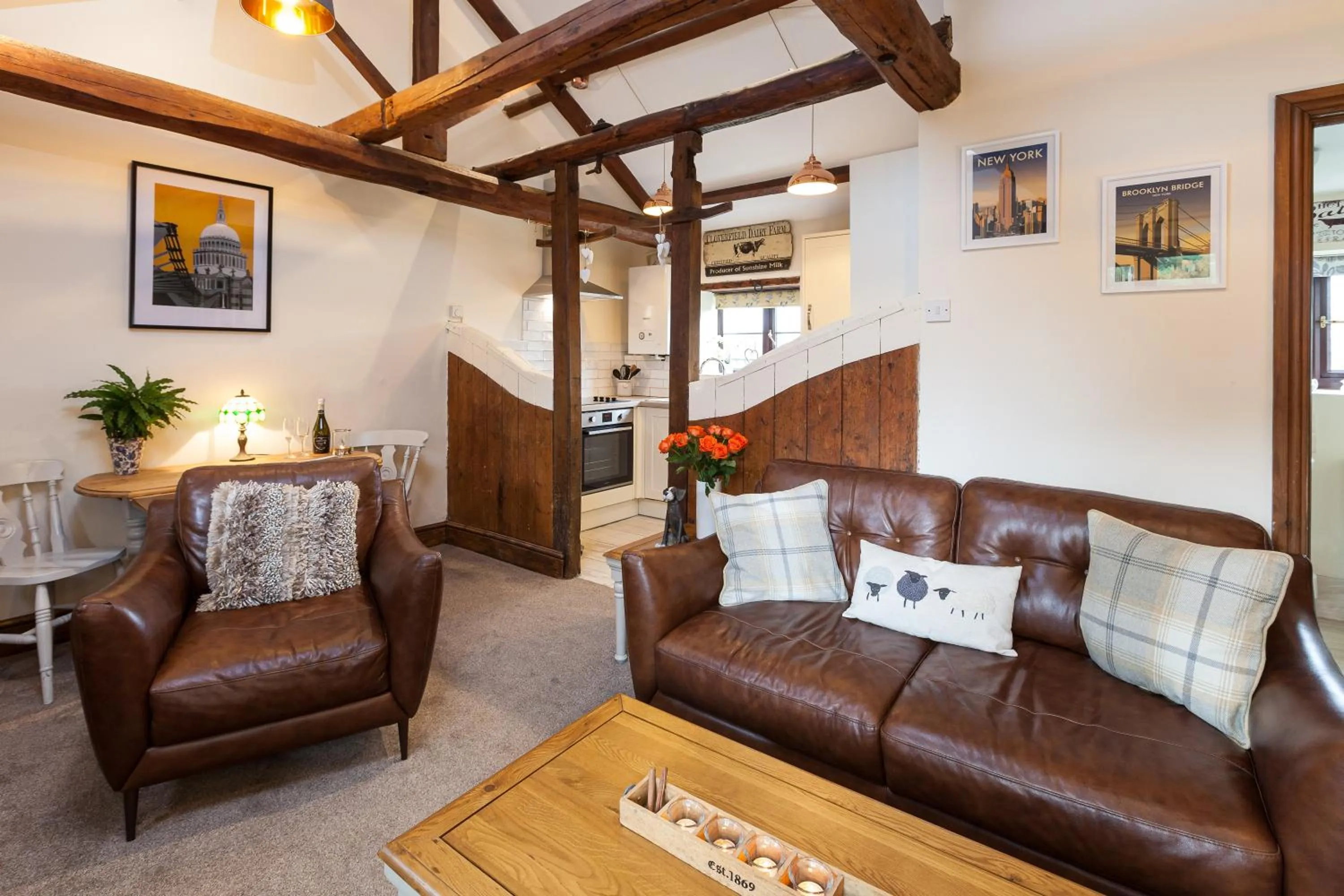 Decorative detail in Skipbridge Farm Cottages