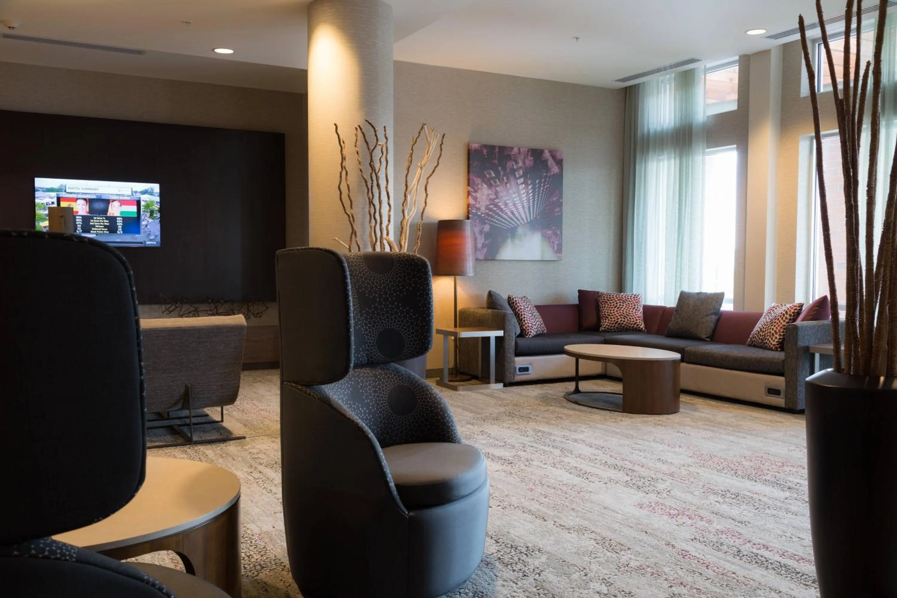 Lobby or reception in Courtyard by Marriott Morgantown